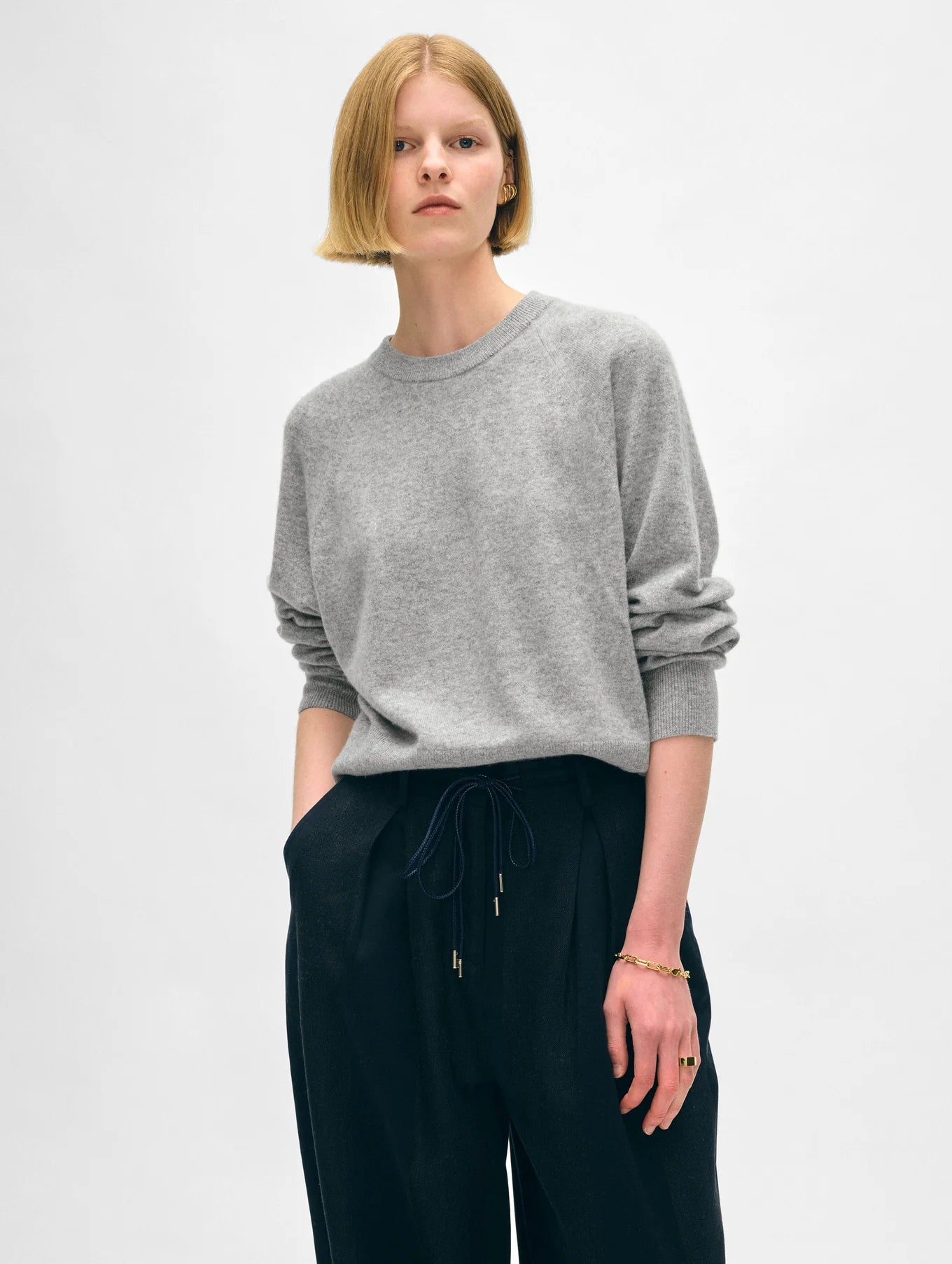 White + Warren Cashmere Sweatshirt 20995