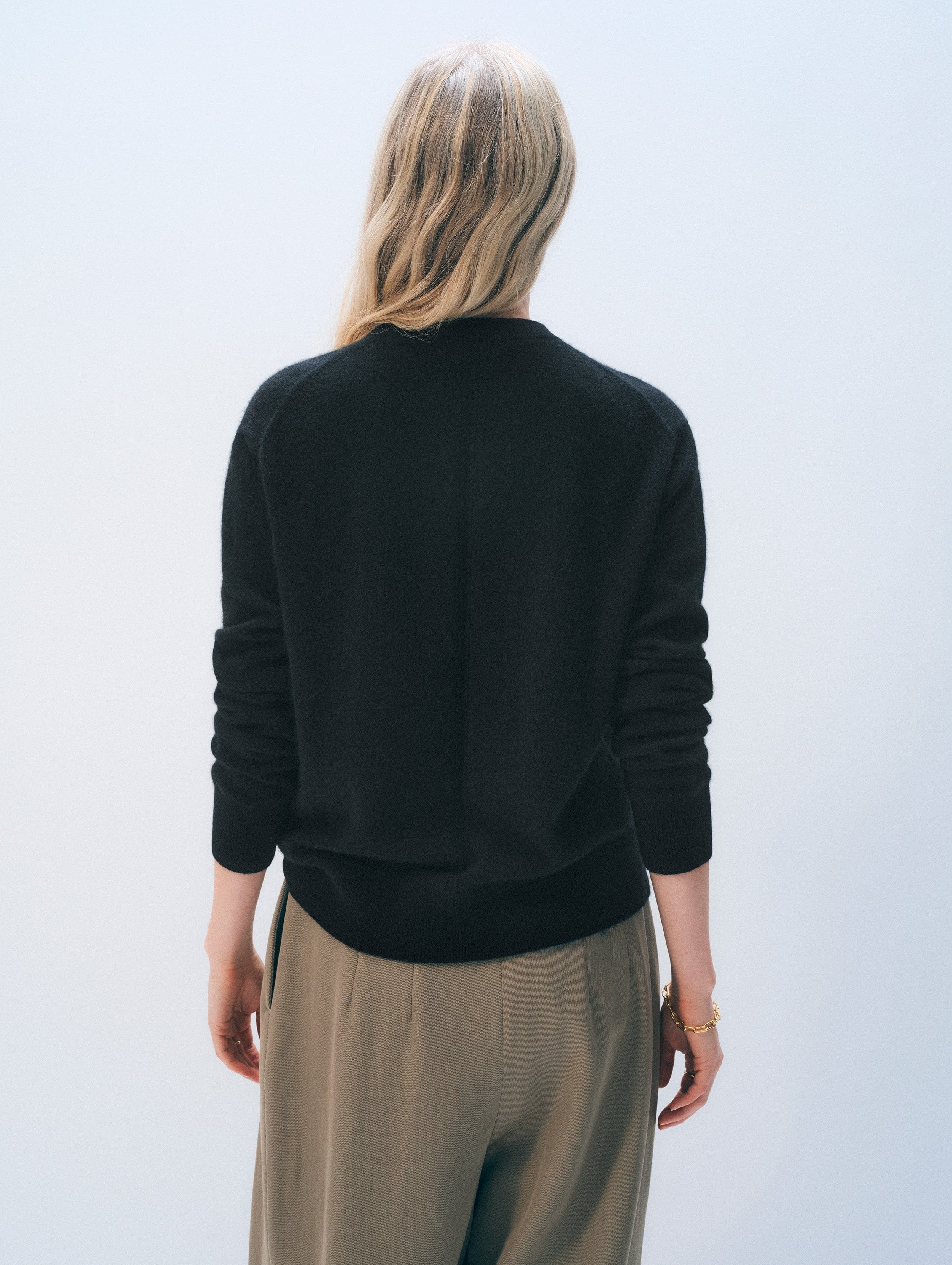 White + Warren Cashmere Crew 21085
