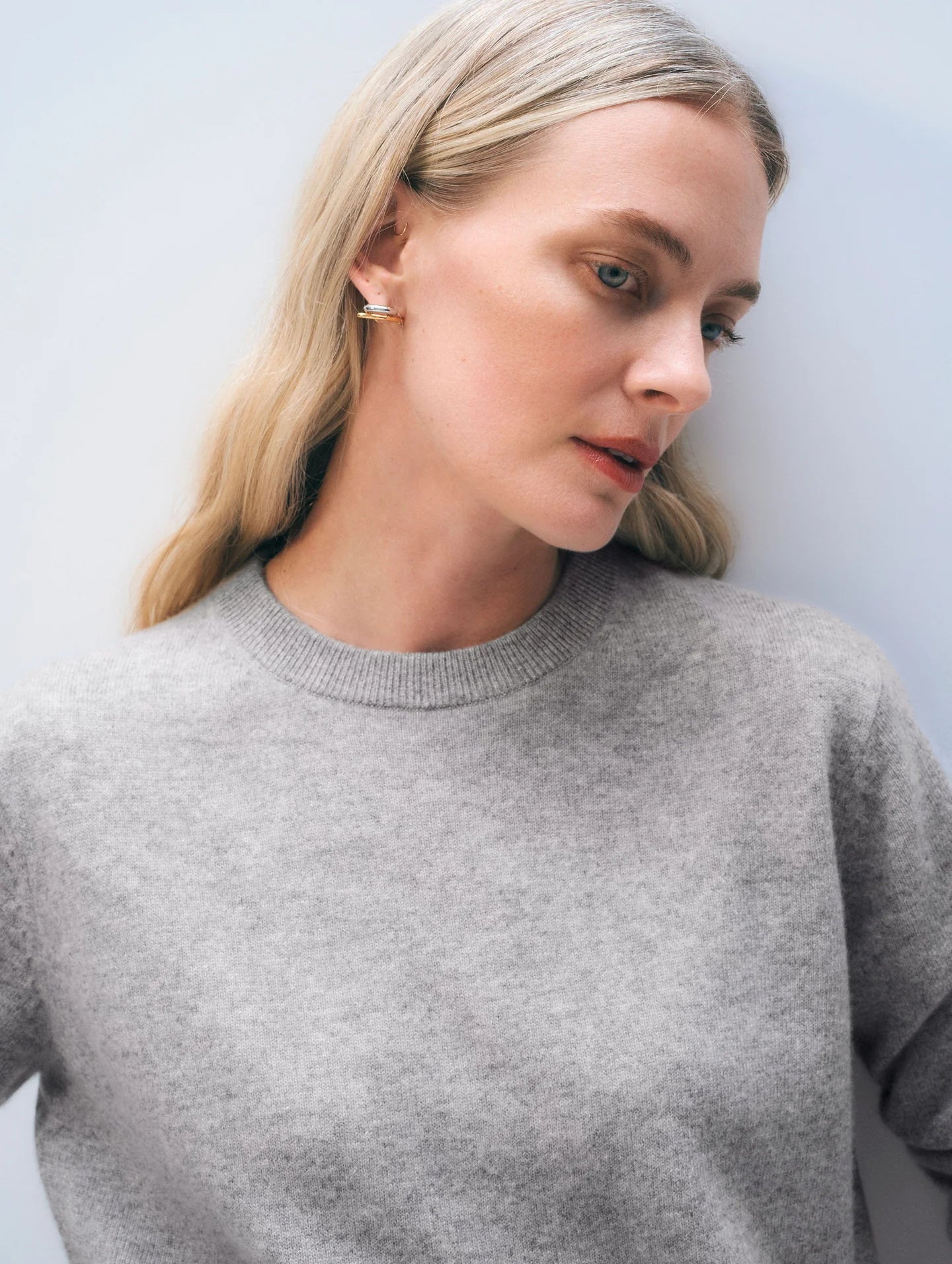 White + Warren Cashmere Crew 21085