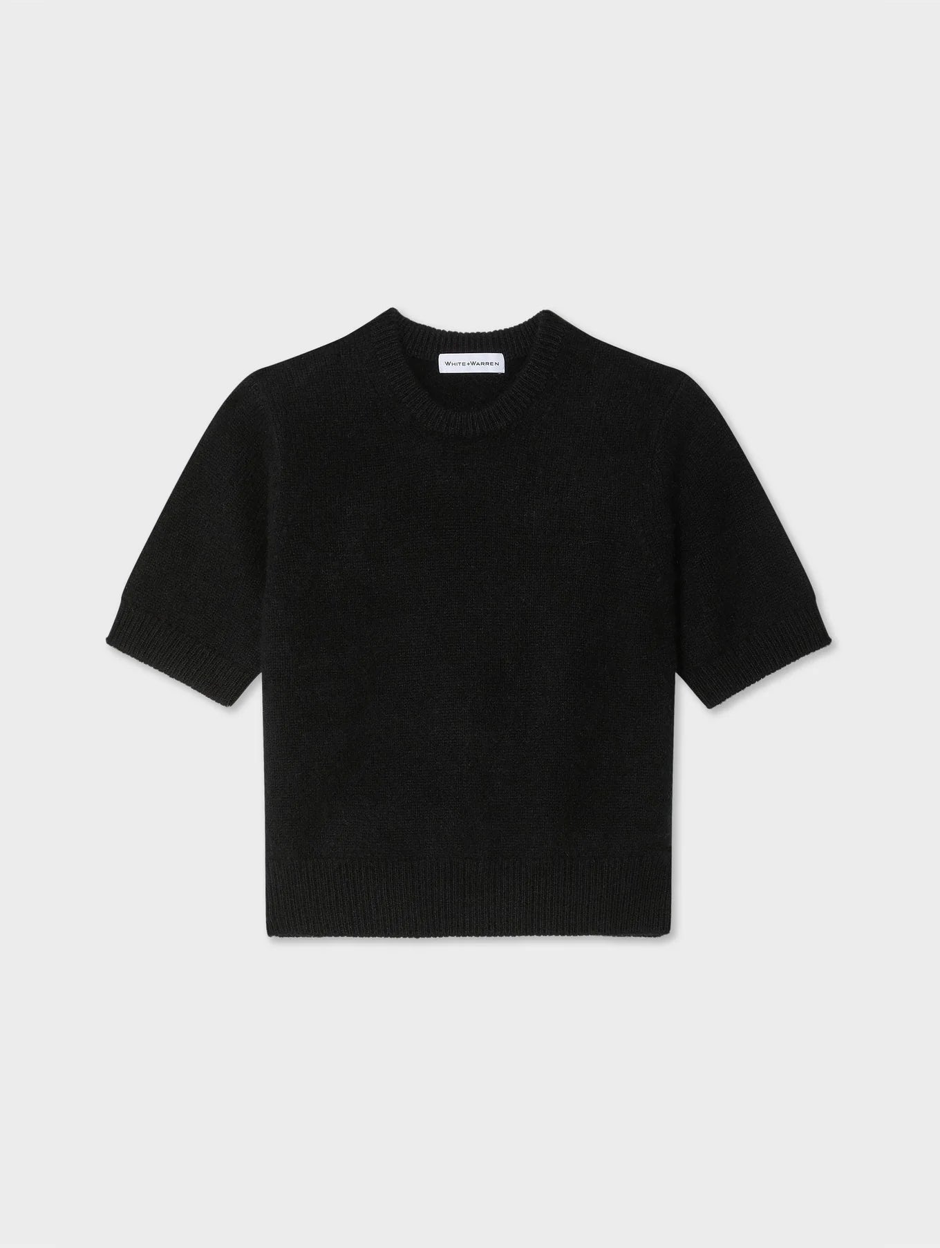 White + Warren Brushed Cashmere Tee 21203