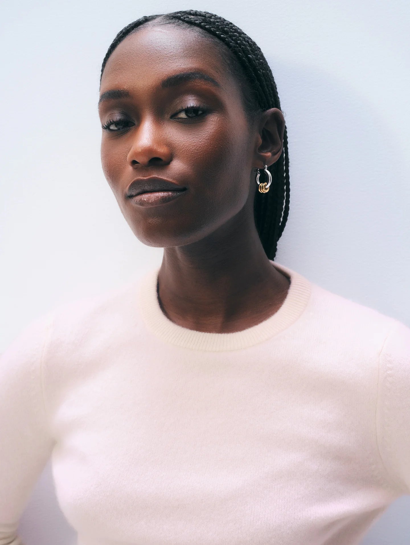 White + Warren Cashmere Slim Stretch Crewneck 21249