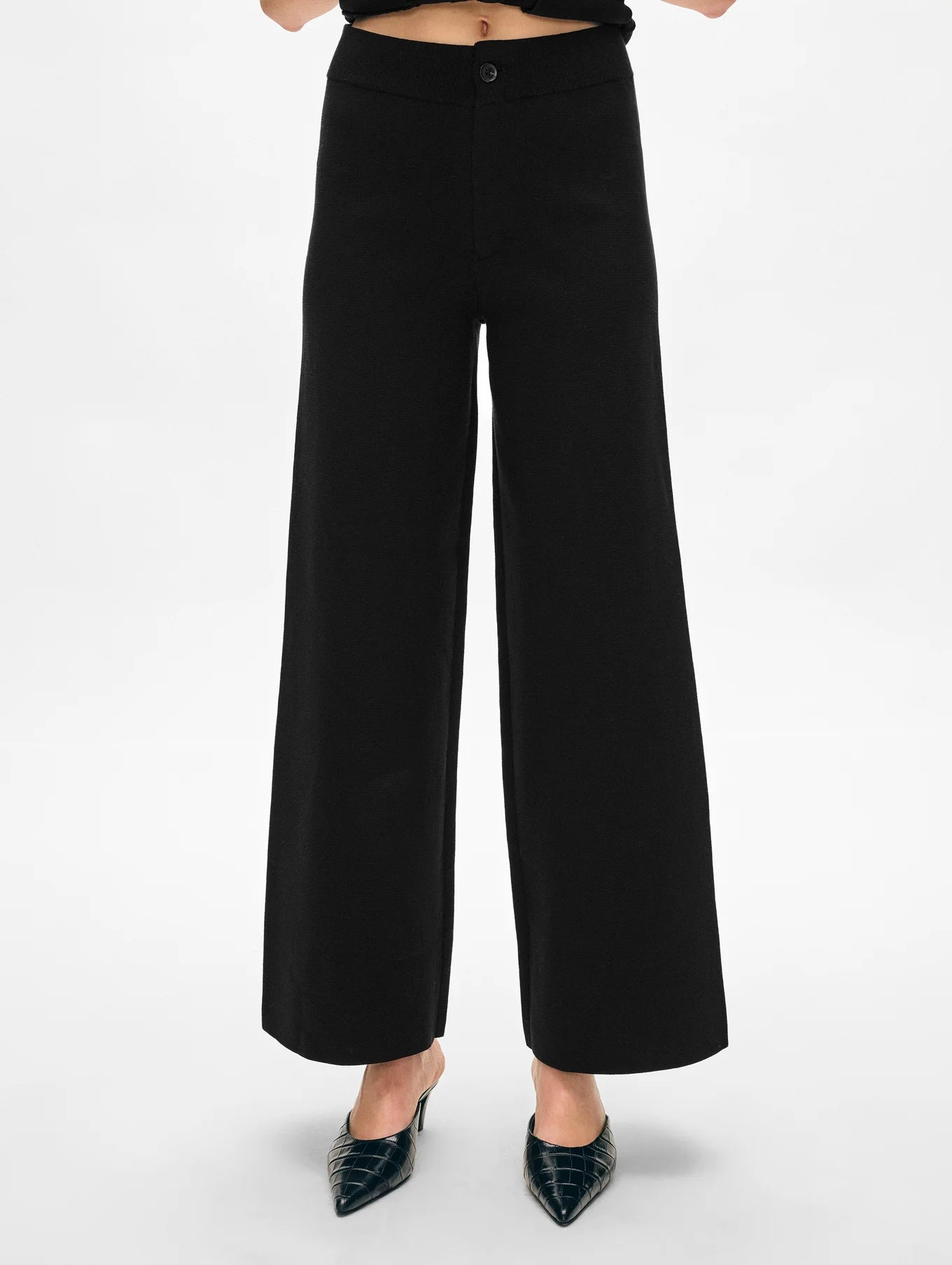 White + Warren Superfine Organic Cotton Wide Leg Pants 21286