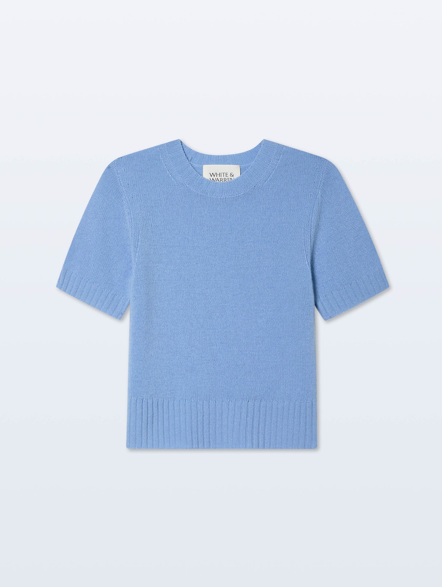 White + Warren Cashmere Featherweight T-Shirt 21341