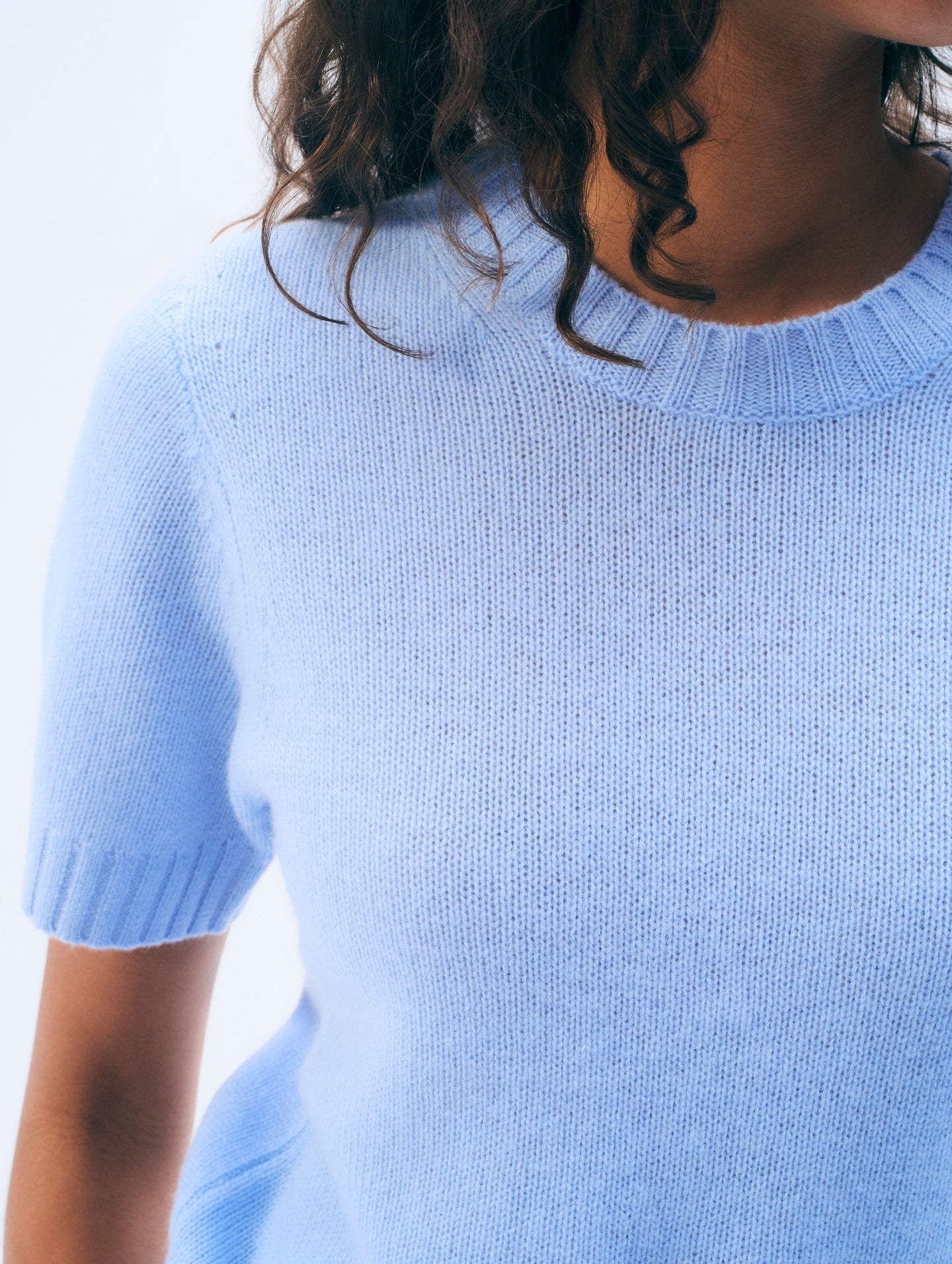 White + Warren Cashmere Featherweight T-Shirt 21341