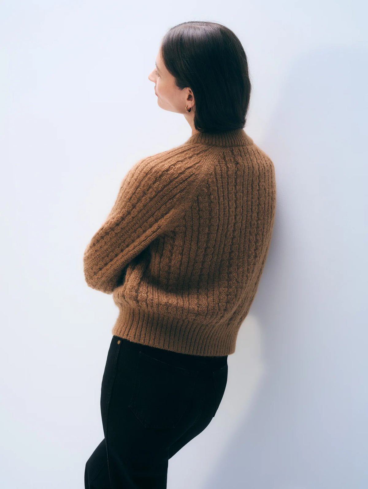 White + Warren Mohair Blend Cardigan 21967
