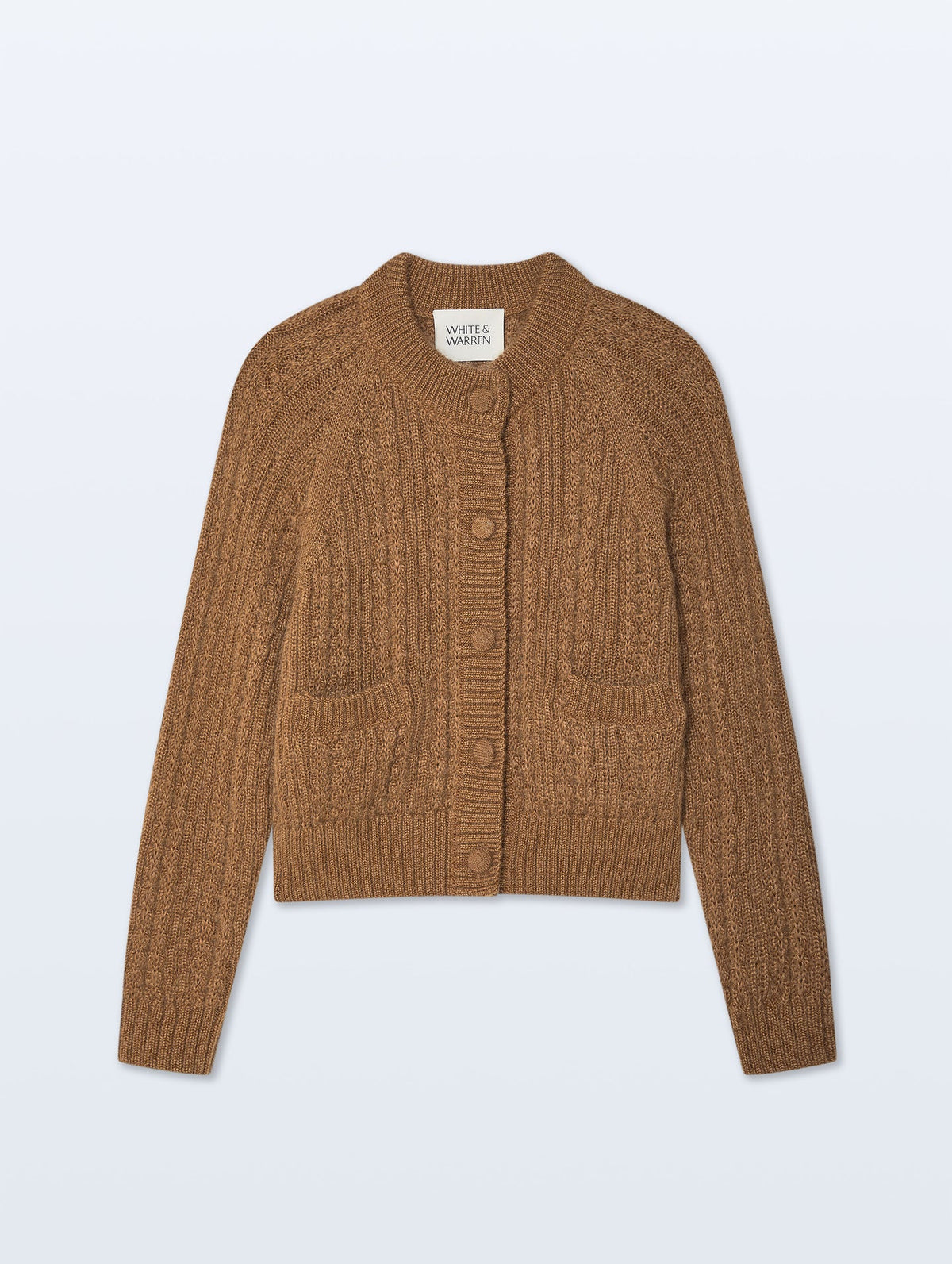 White + Warren Mohair Blend Cardigan 21967