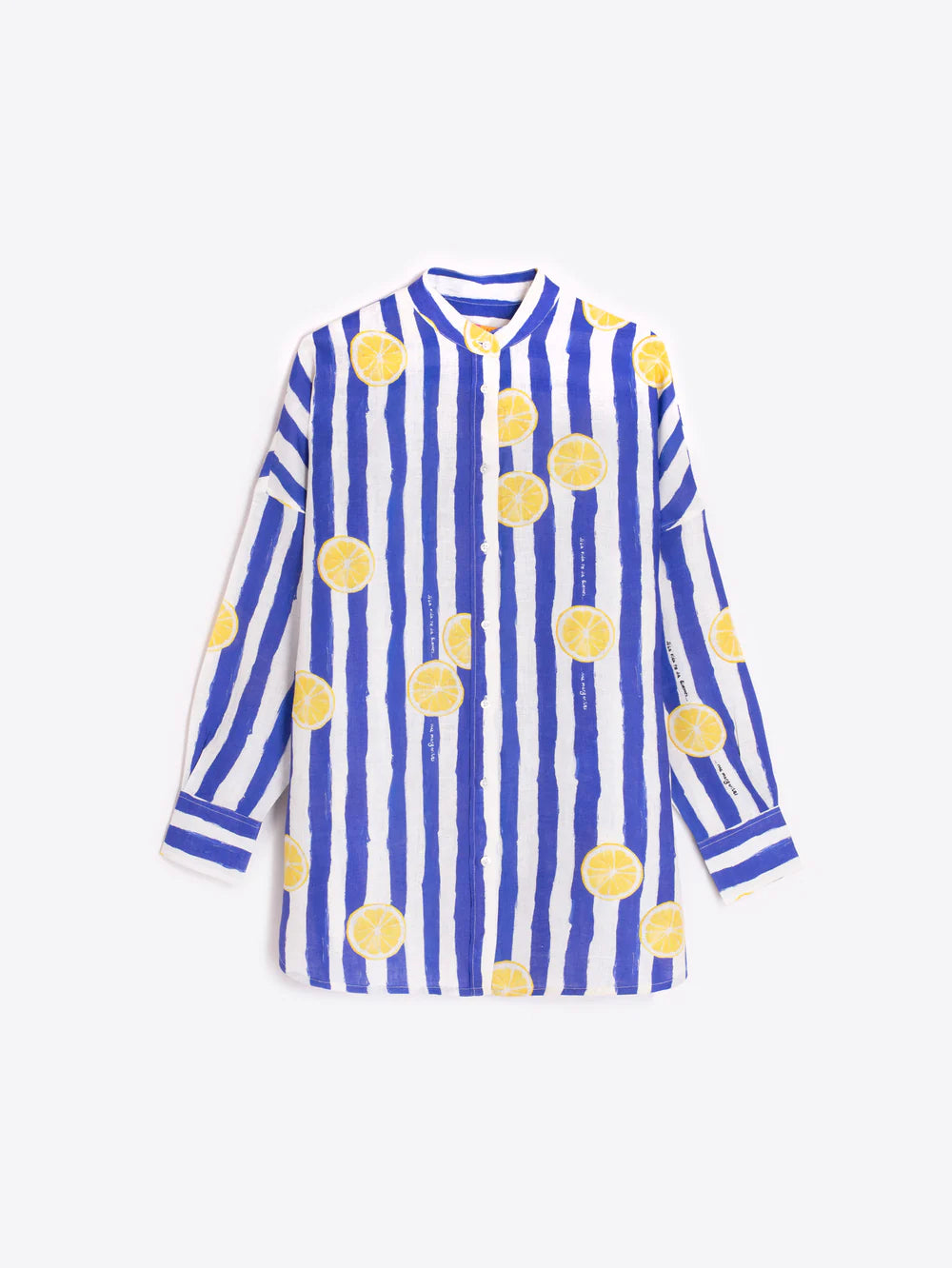 Vilagallo Striped Lemon Shirt 33458