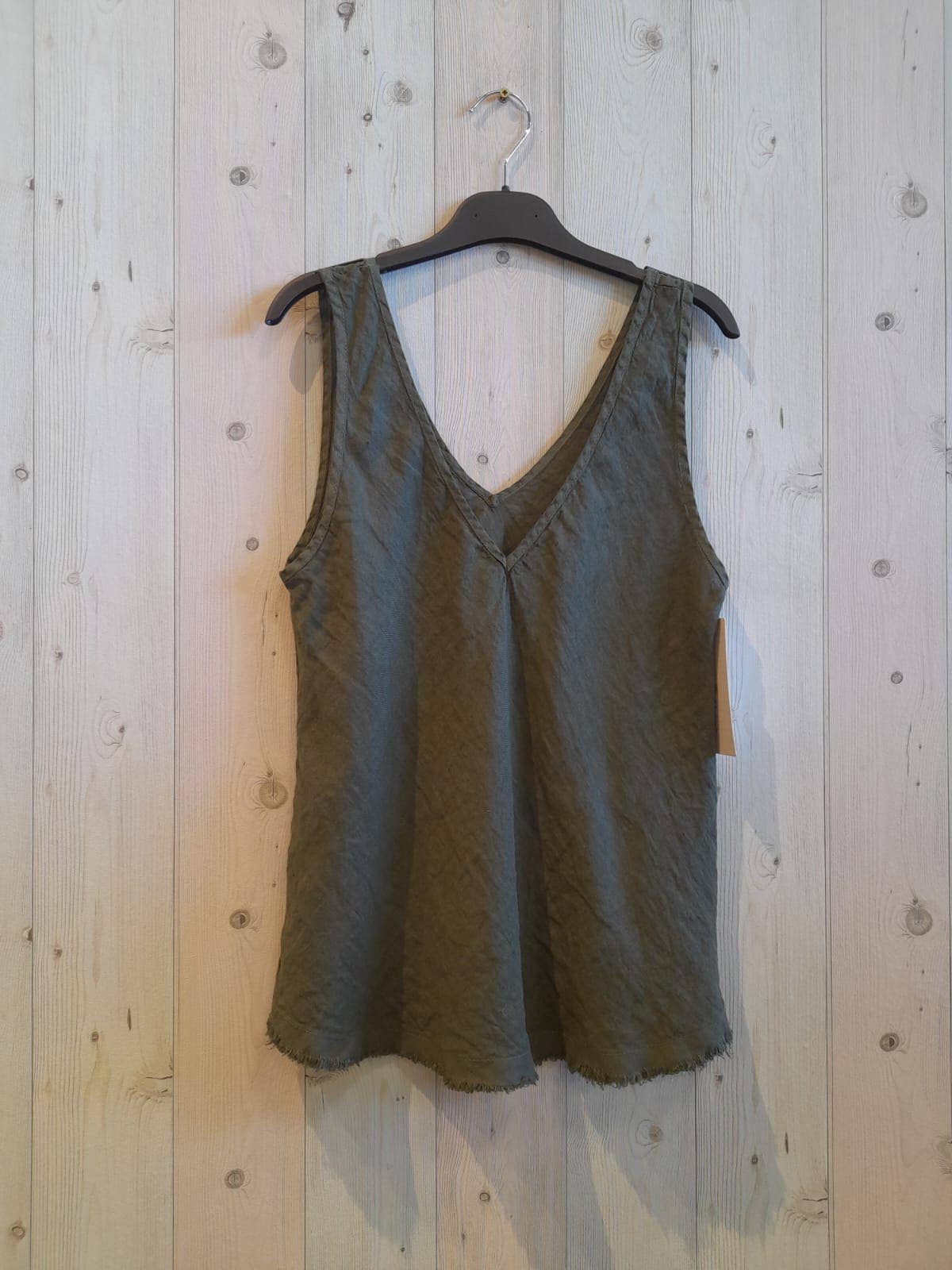 European Linen Tank Top 21591