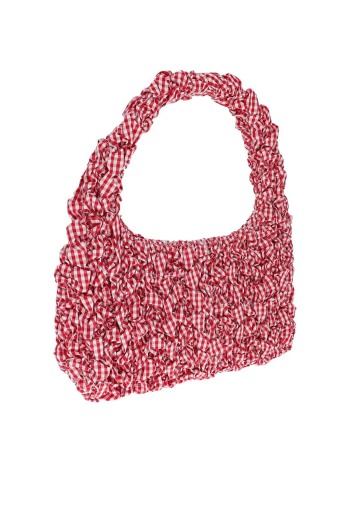 Loeffler Randall Syd Red Mini Hobo Bag