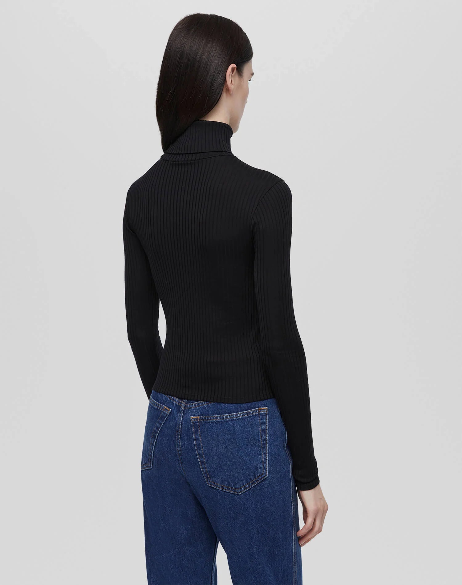 RE/DONE Hanes Ribbed Turtleneck