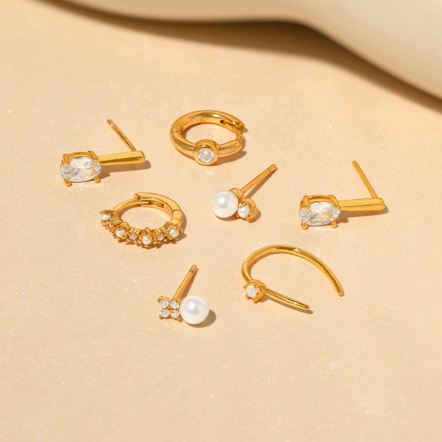 Girls Crew Cozumel Pearl Earring Set
