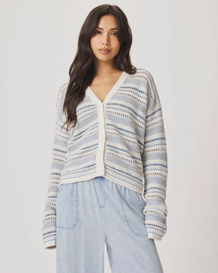 Splendid Addison Stripe Country Cardigan RS6K010