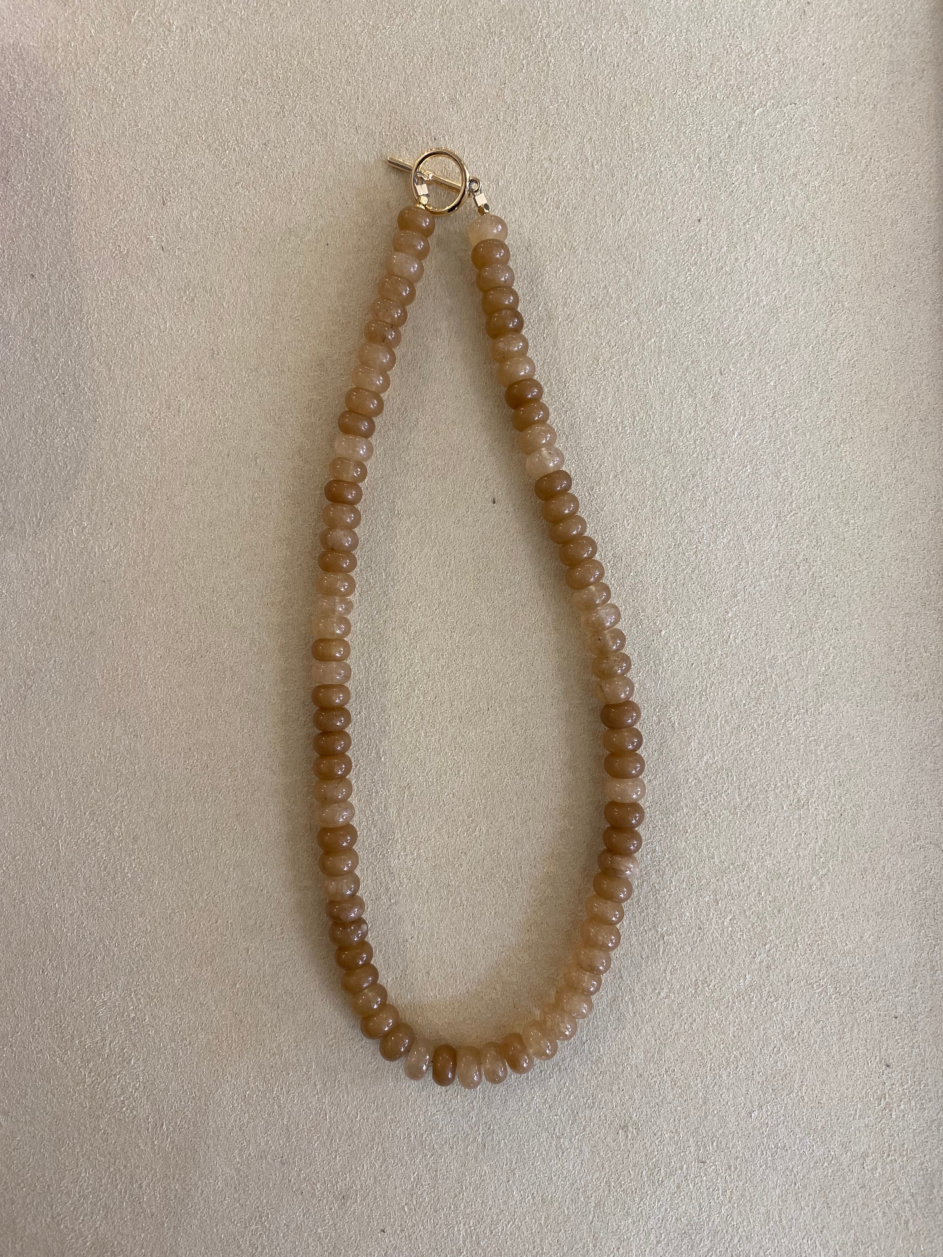 Sonya Renee Lilly Gemstone Bead Necklace