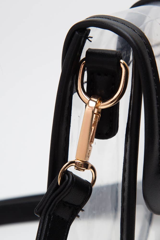 Catherine's Game Day Clear Cross Body Stadium Concert Transparent Handbag