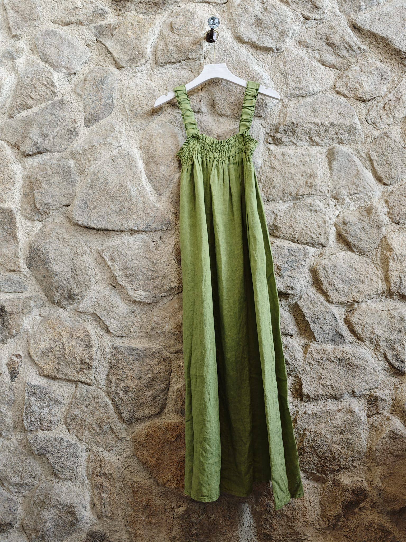 European Linen Dress 18680