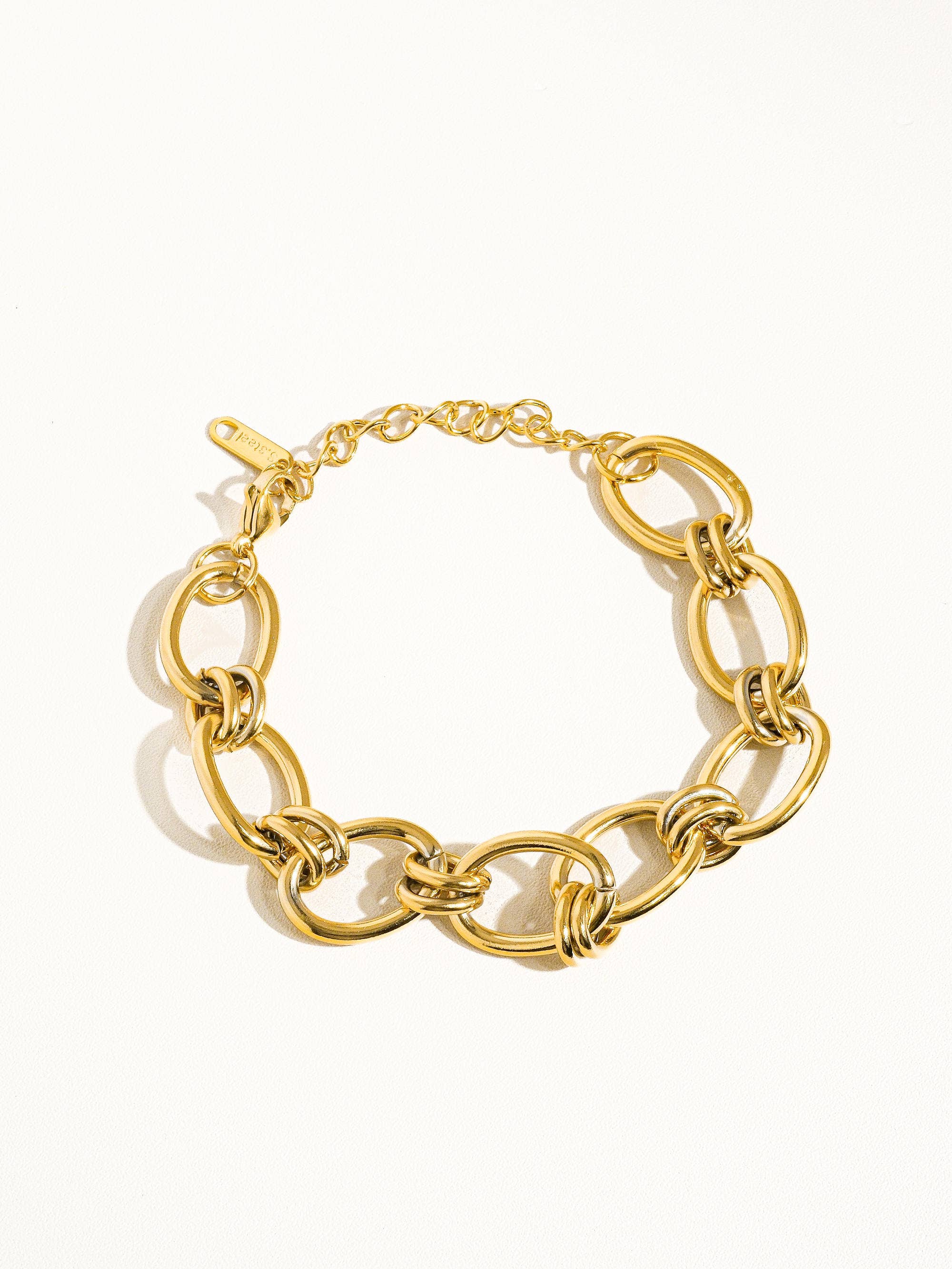 Flanerie Tila 18K Gold Non-Tarnish Bold Chain Bracelet