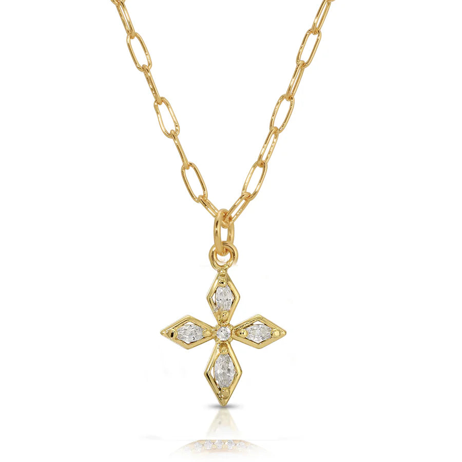 Joy Dravecky Duchess Cross Necklace JD-NCR18