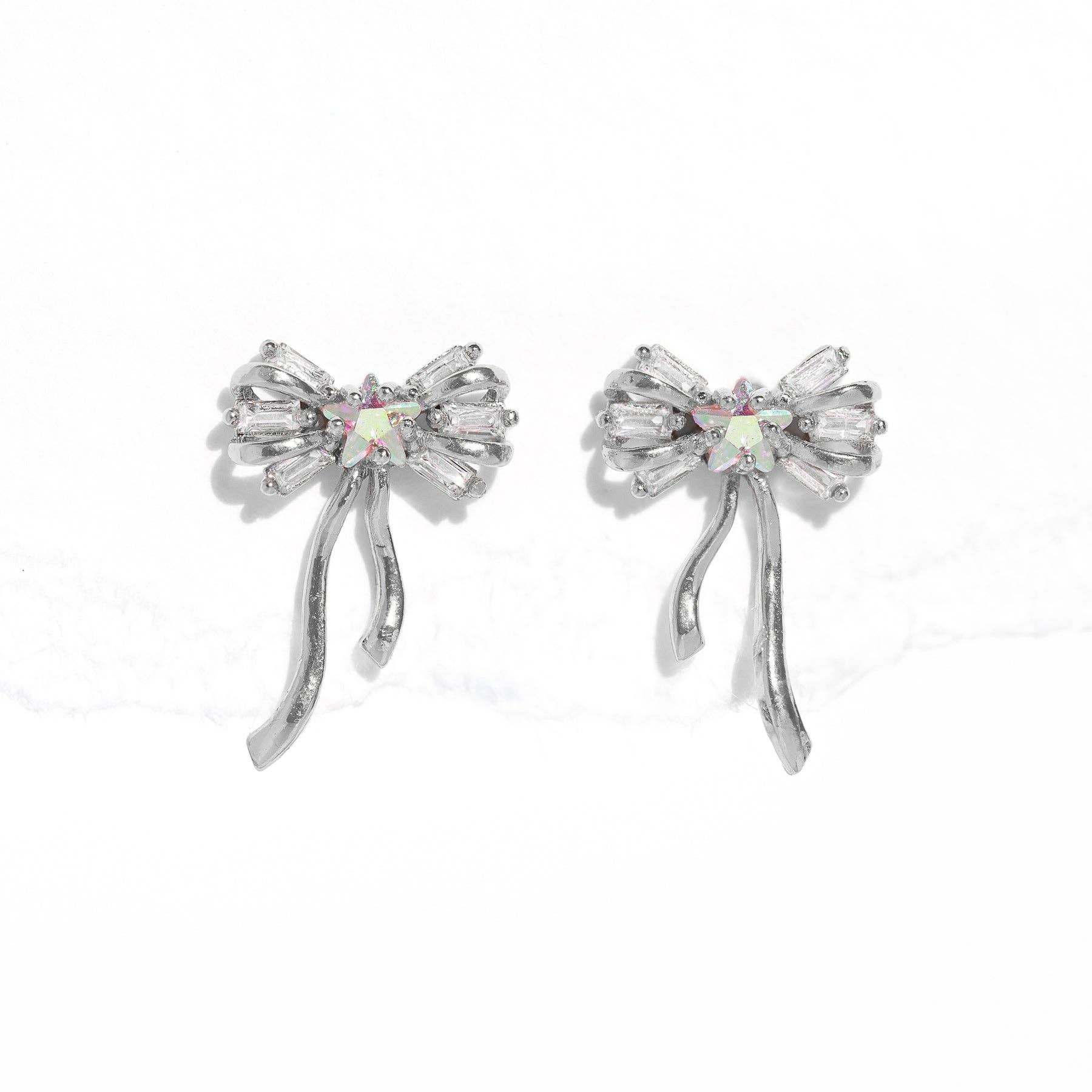 Girls Crew Coquette Bow Earrings