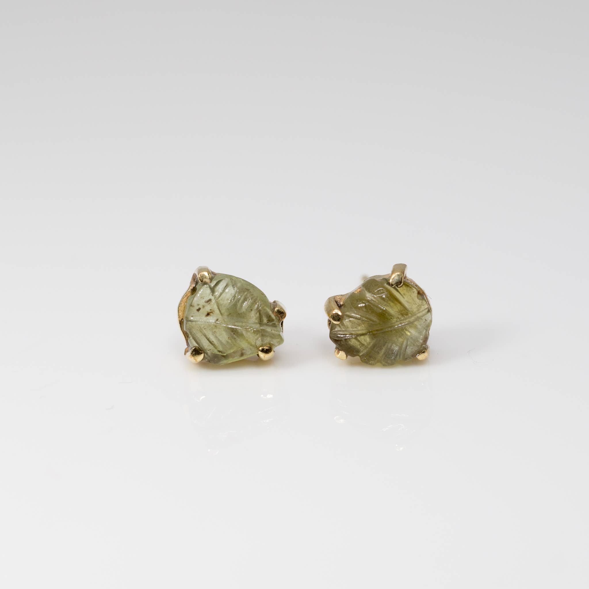 Leslie Francesca Tourmaline Leaf Studs