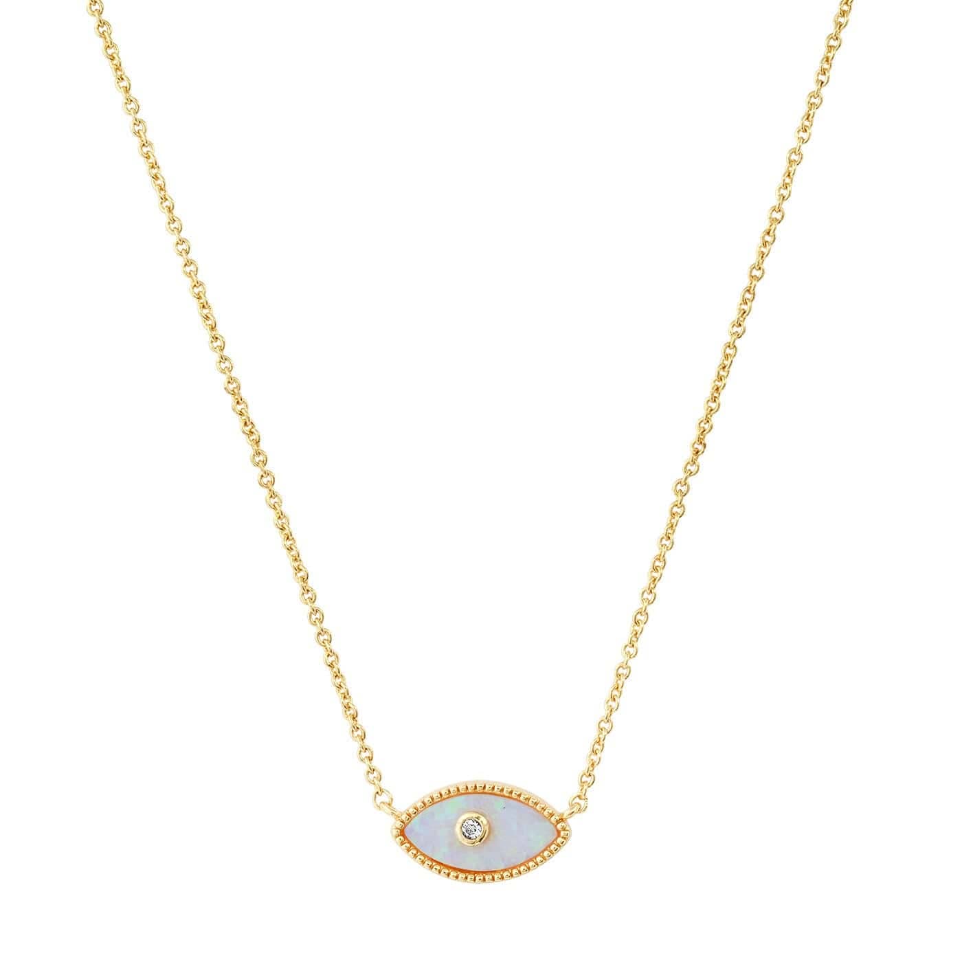 Tai Opal Evil Eye Necklace TN-3985