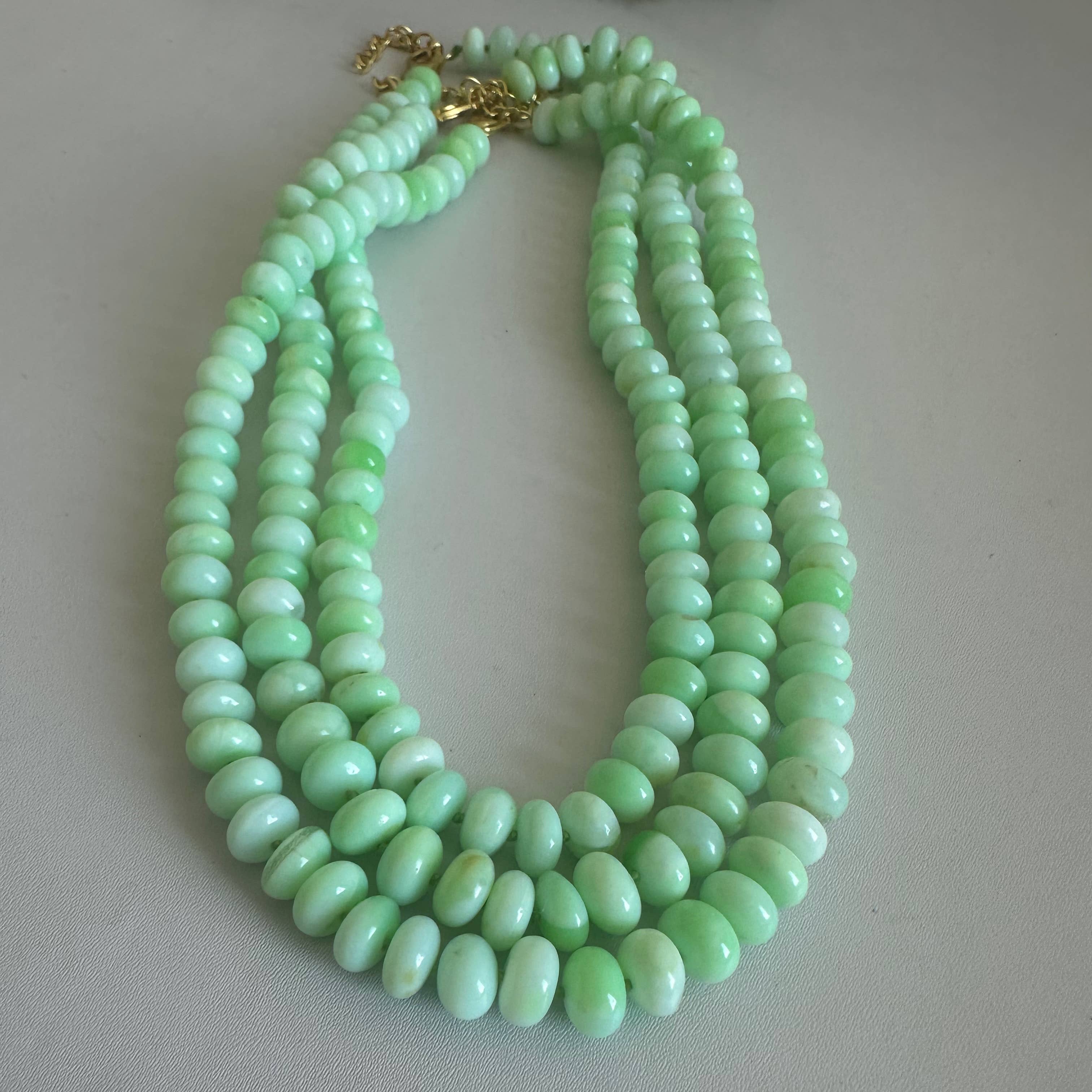 Anokhi Green Green Opal Necklace NKK10