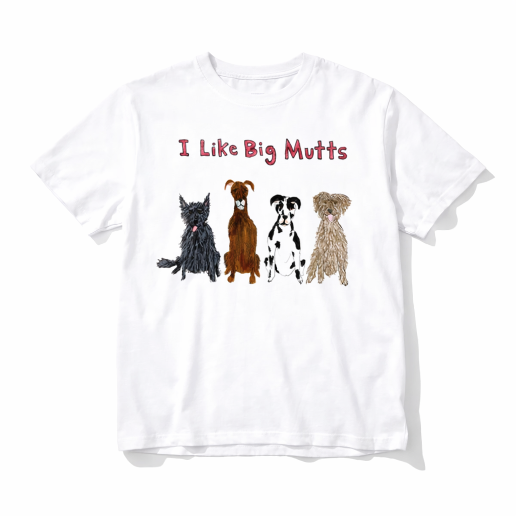 Unfortunate Portrait Boyfriend Tee I Like Big Mutts