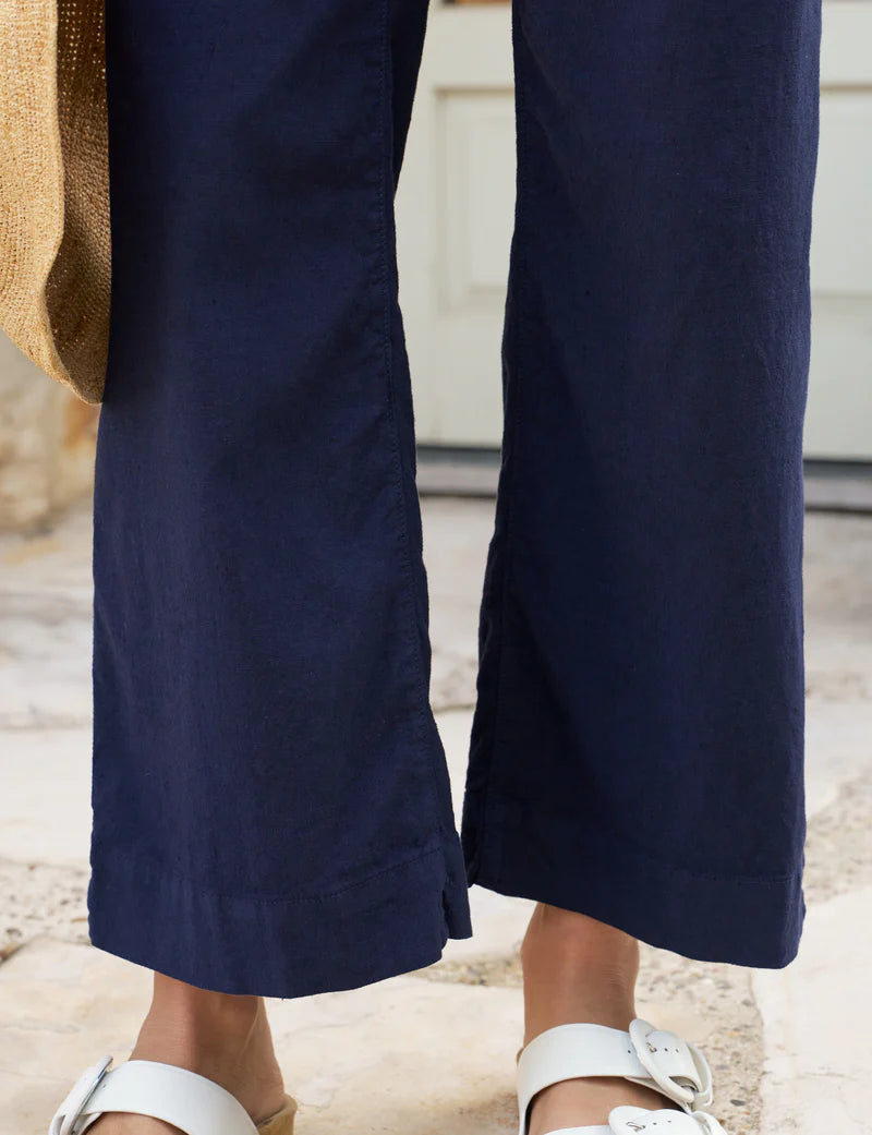 Frank & Eileen Wexford Wide Leg Linen Pant