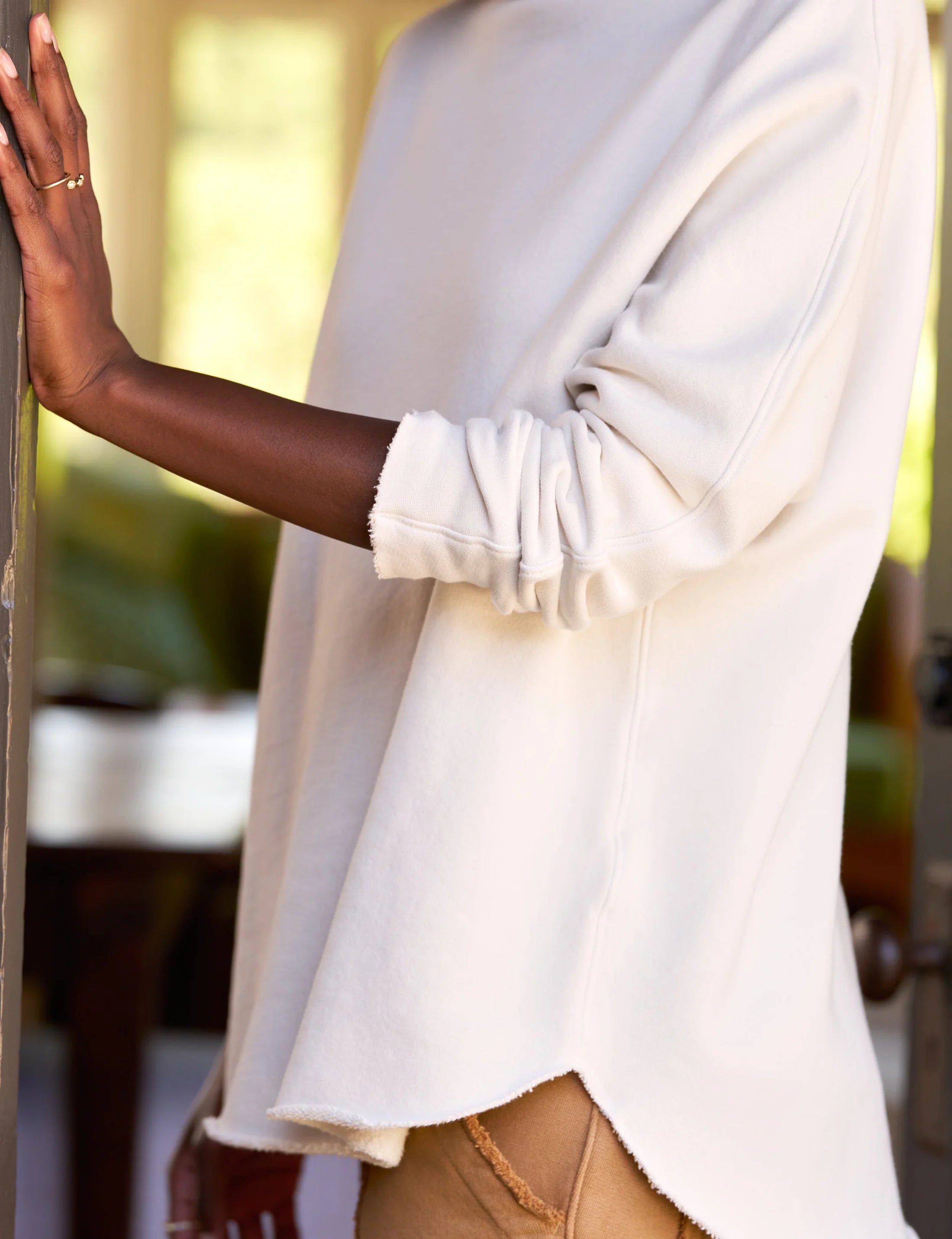 Frank & Eileen Effie Funnel Neck Capelet