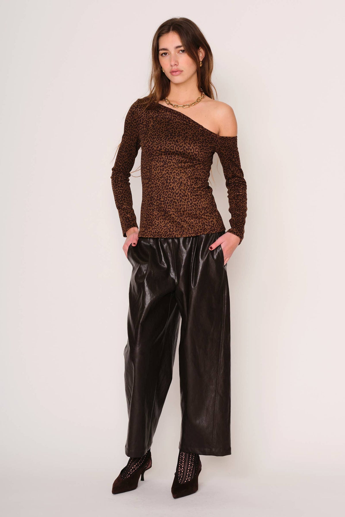 dRA Selah Faux Leather Pant
