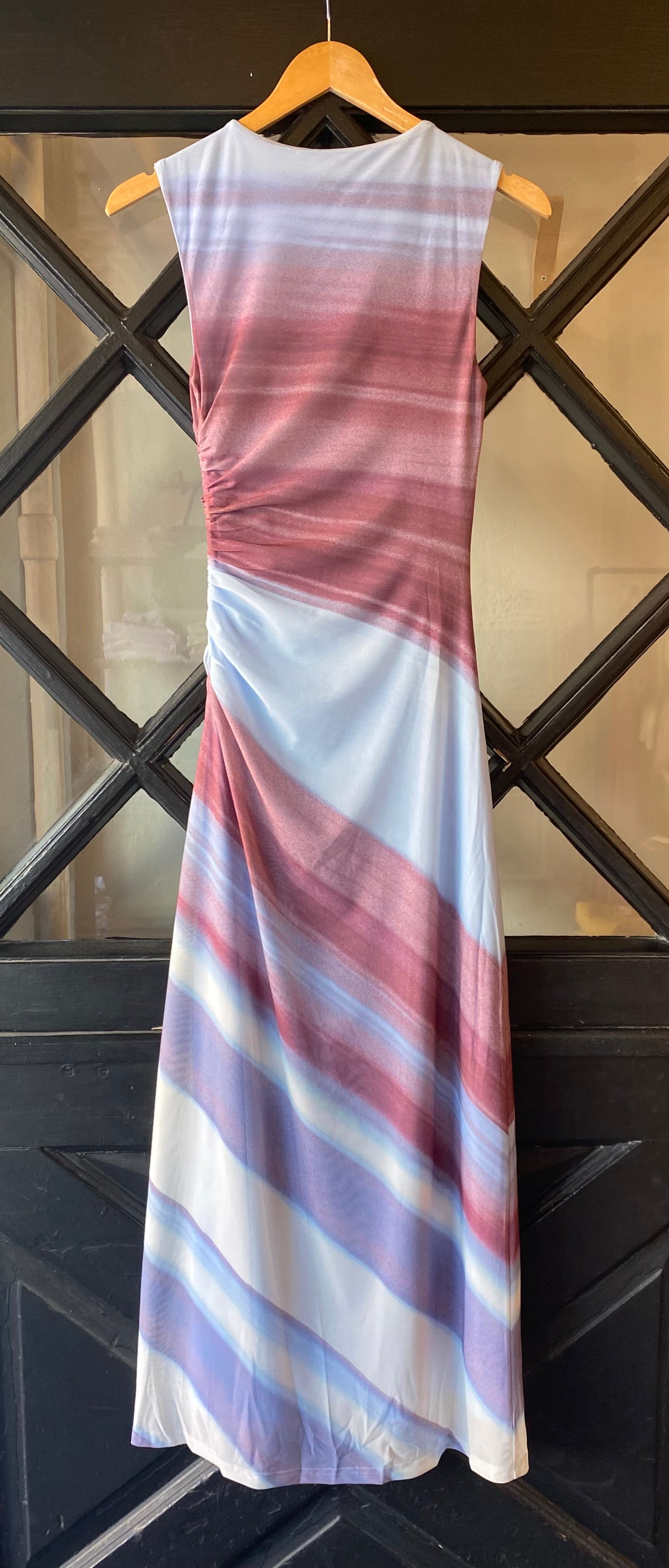 Mon Renn Chroma Asymetric Dress