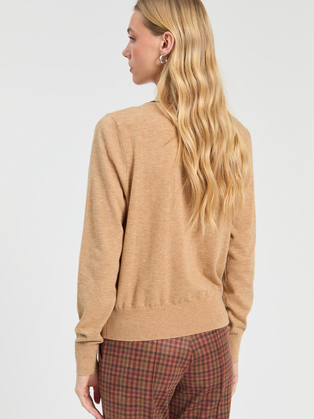 Vilagallo Black and Beige Bow Sweater 33977