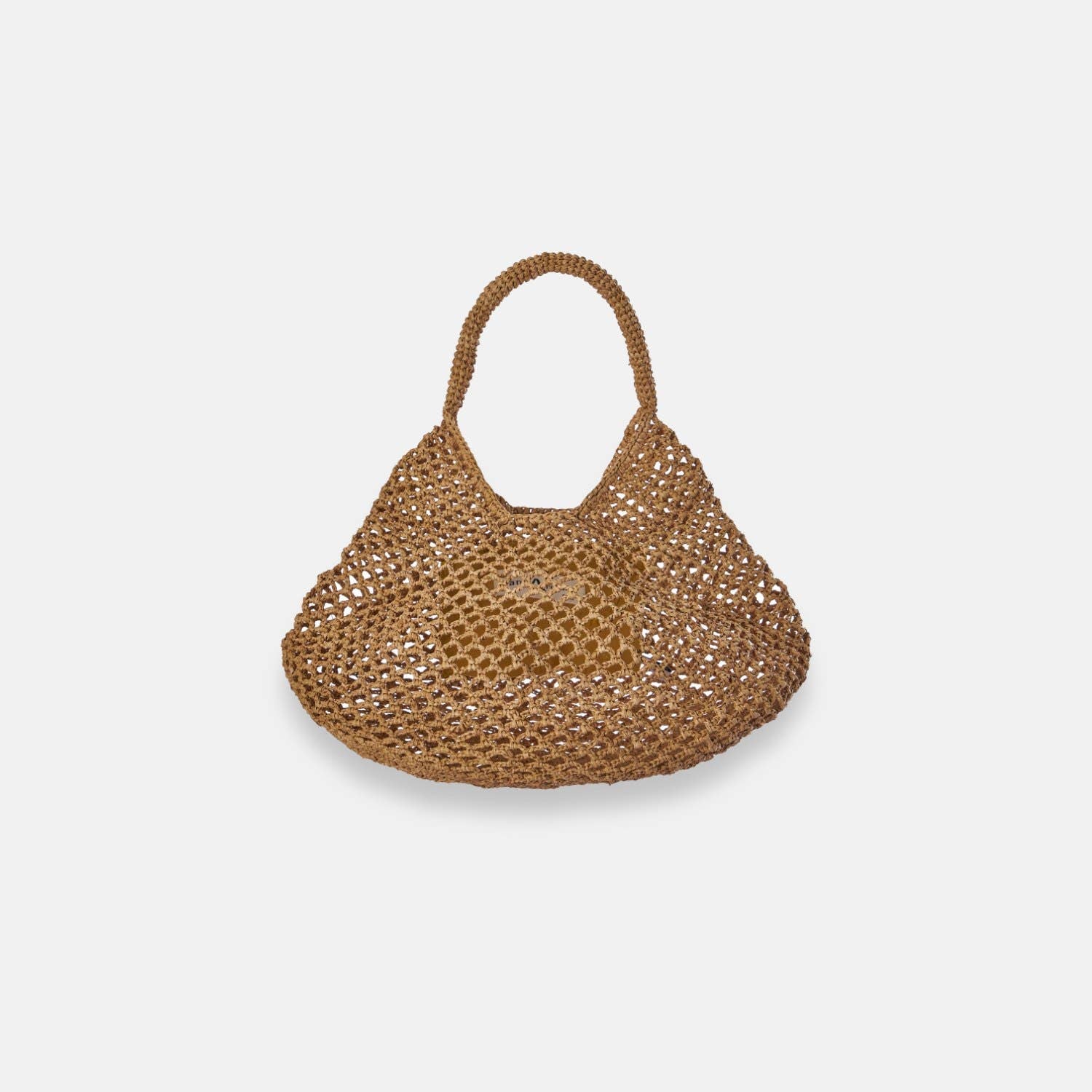 SANS-ARCIDET PARIS MAMAKELY Mini Openwork Raffia Basket Bag
