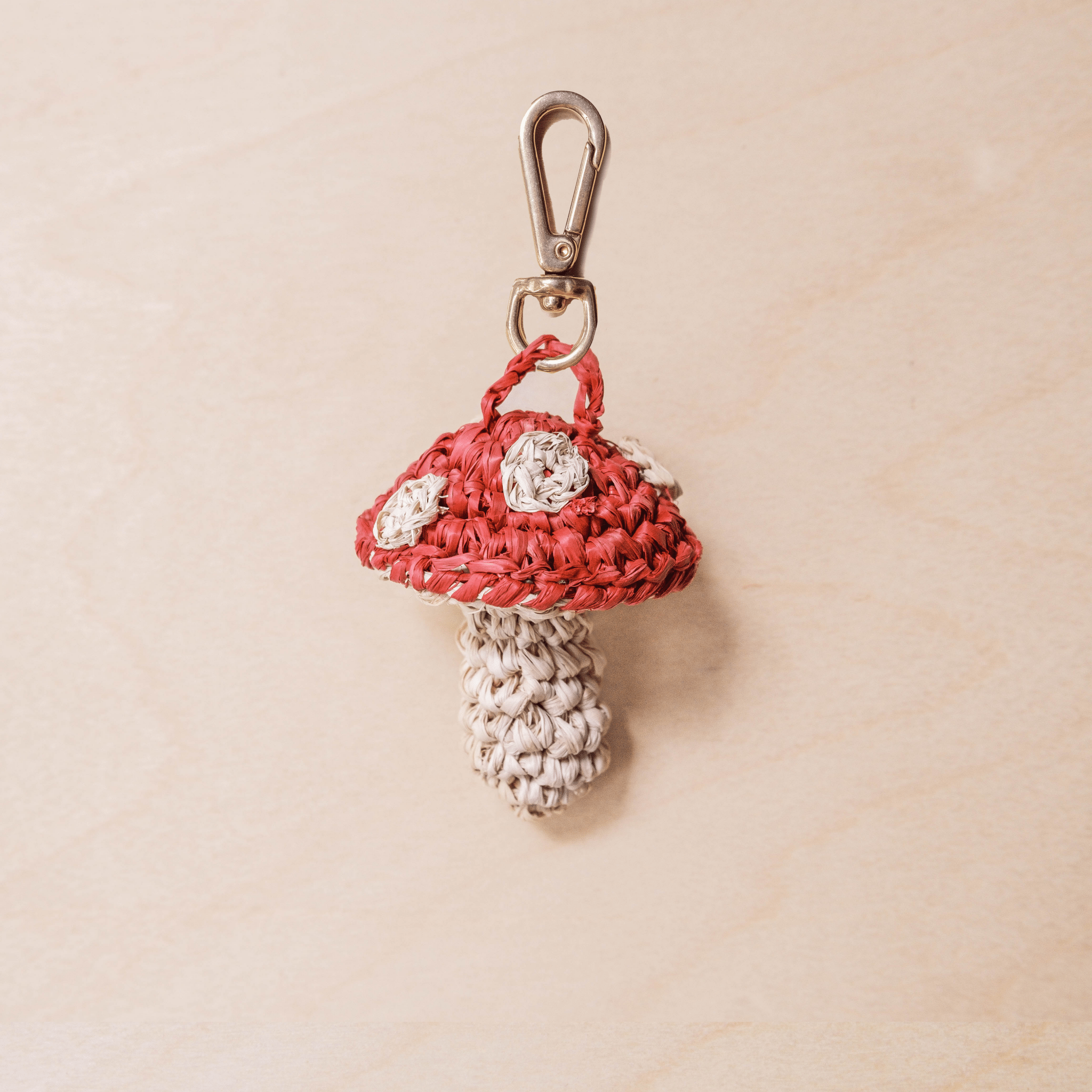 Mushroom Bag Charm - Handmade Bag Decor | LIKHÂ