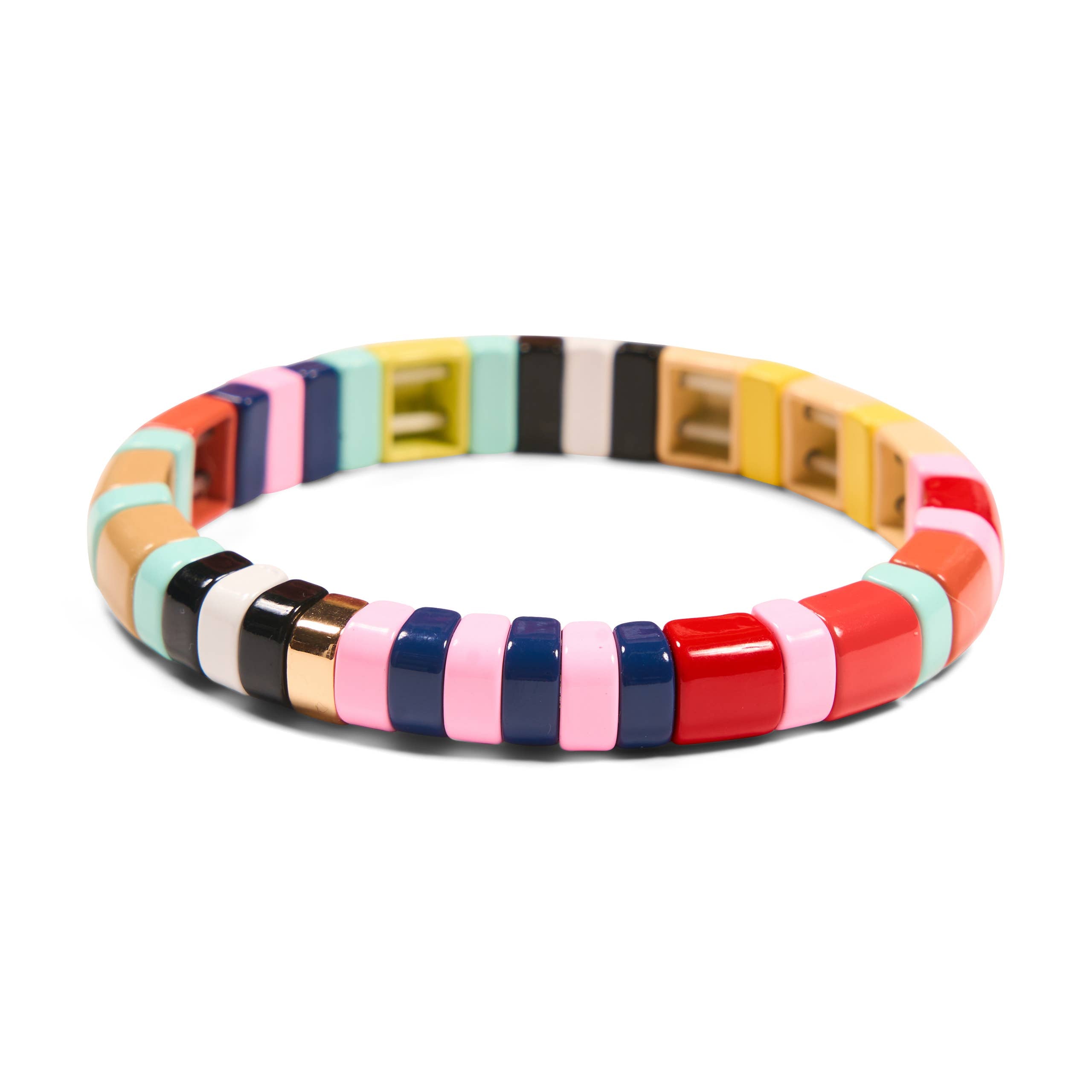 Malibu Sugar Sugar Stripe Tile Bracelet Assortment