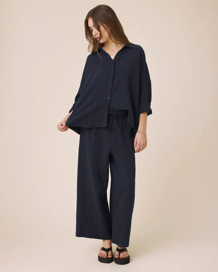 Splendid Ava Gauze Button Down RS6W400