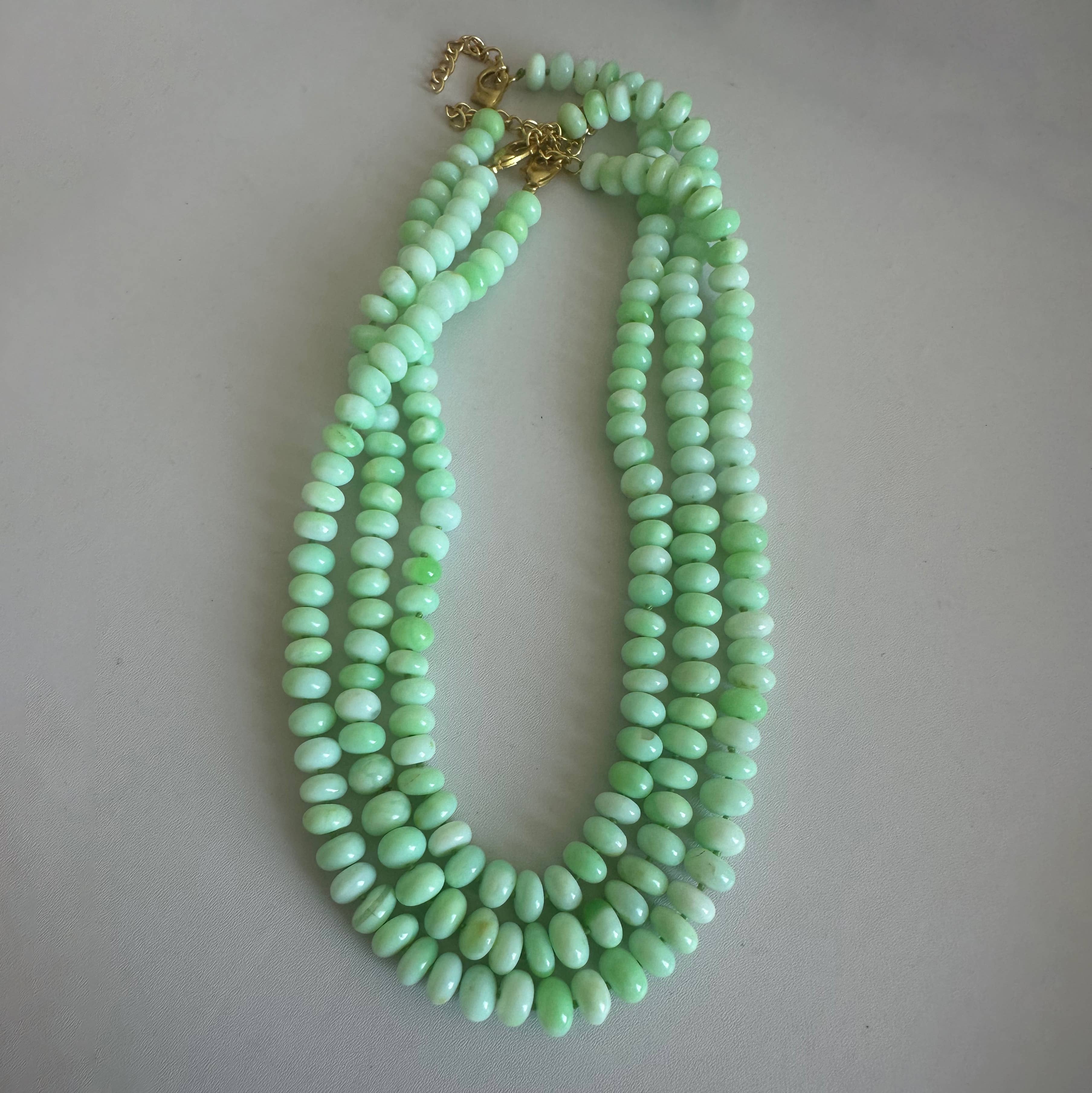 Anokhi Green Green Opal Necklace NKK10