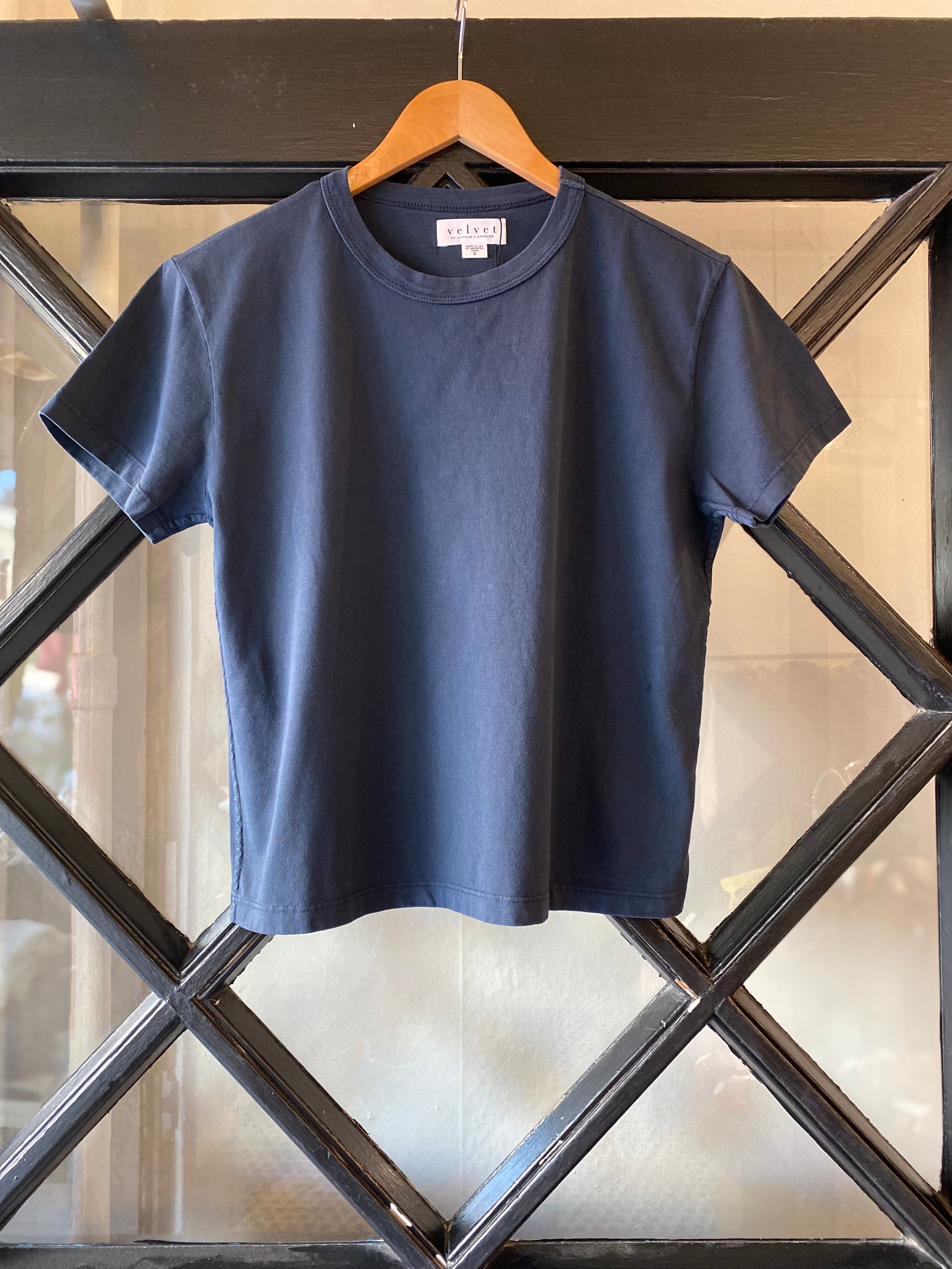 Velvet Leigh Crew Neck Tee