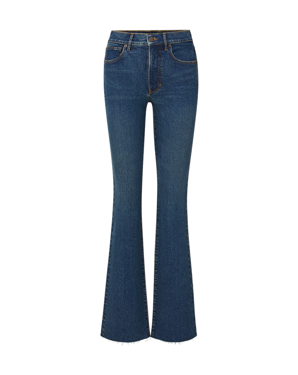 Veronica Beard Cameron Mid Rise Bootcut Jean 41259