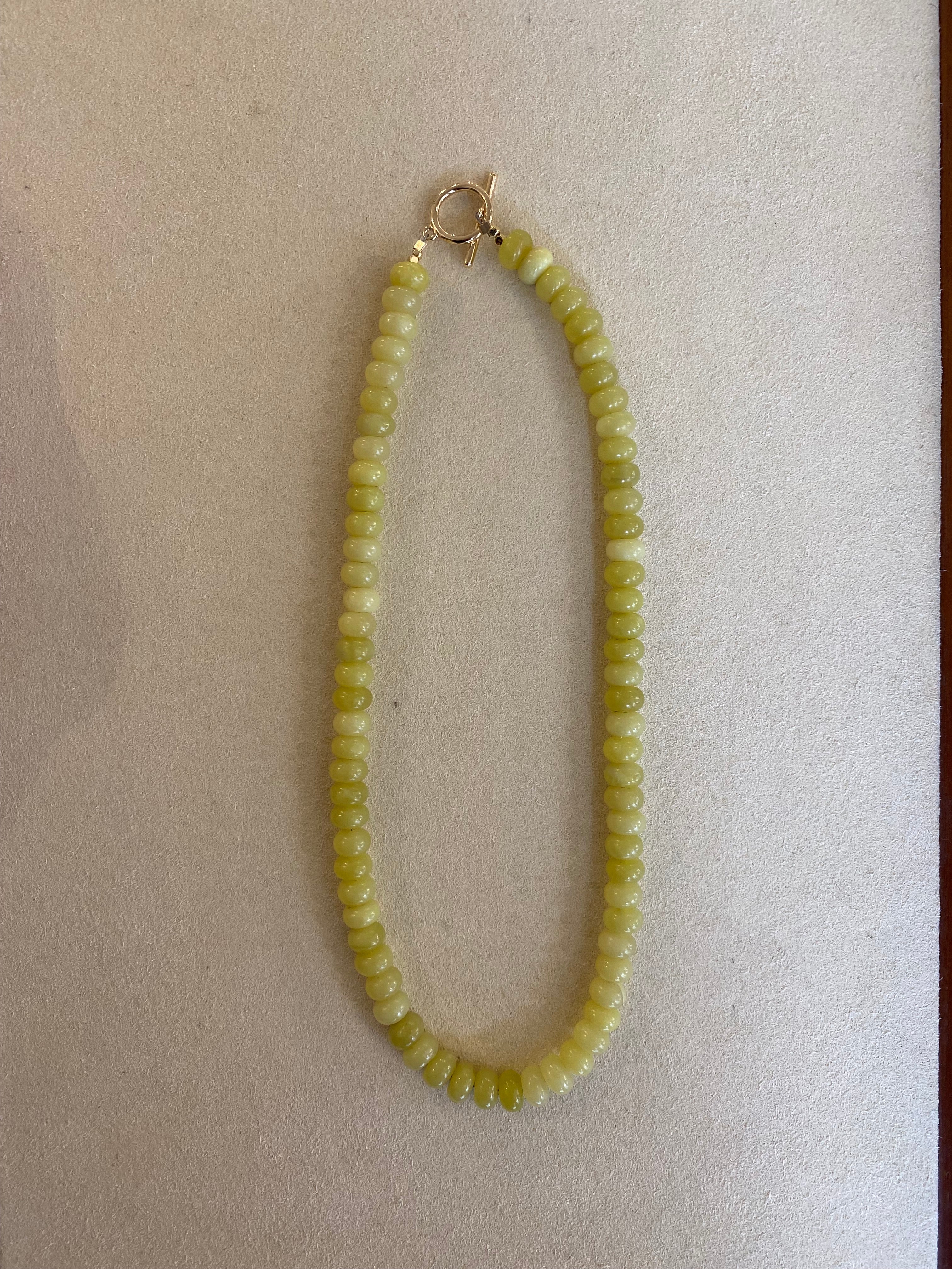 Sonya Renee Lilly Gemstone Bead Necklace