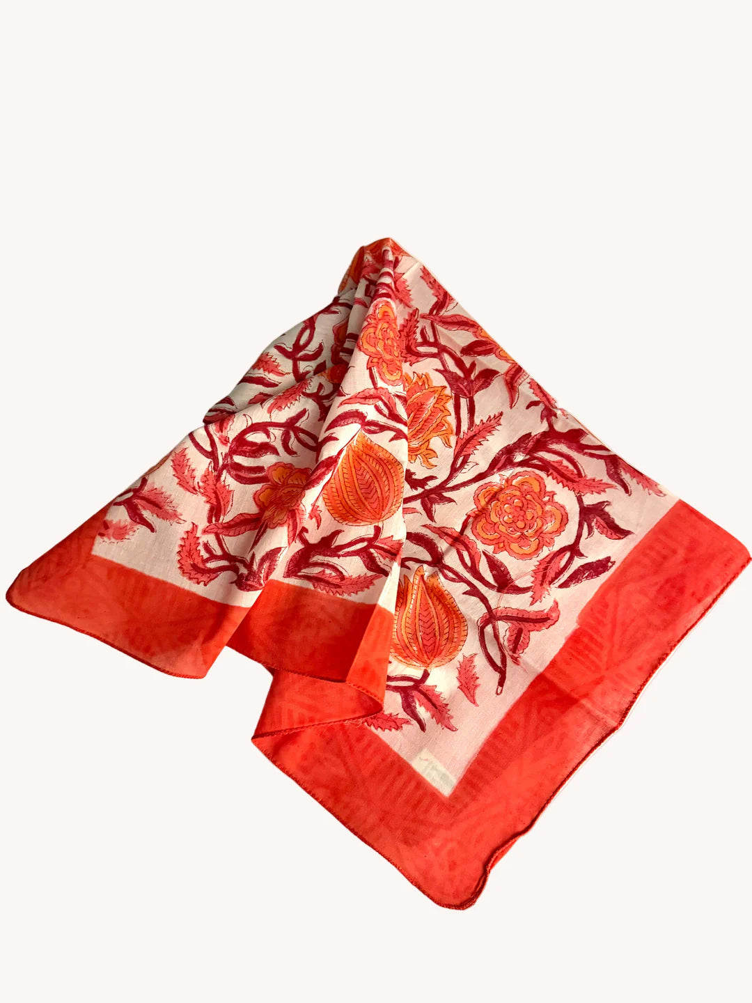By The Sea Organics Block Print Organic Cotton Bandanas