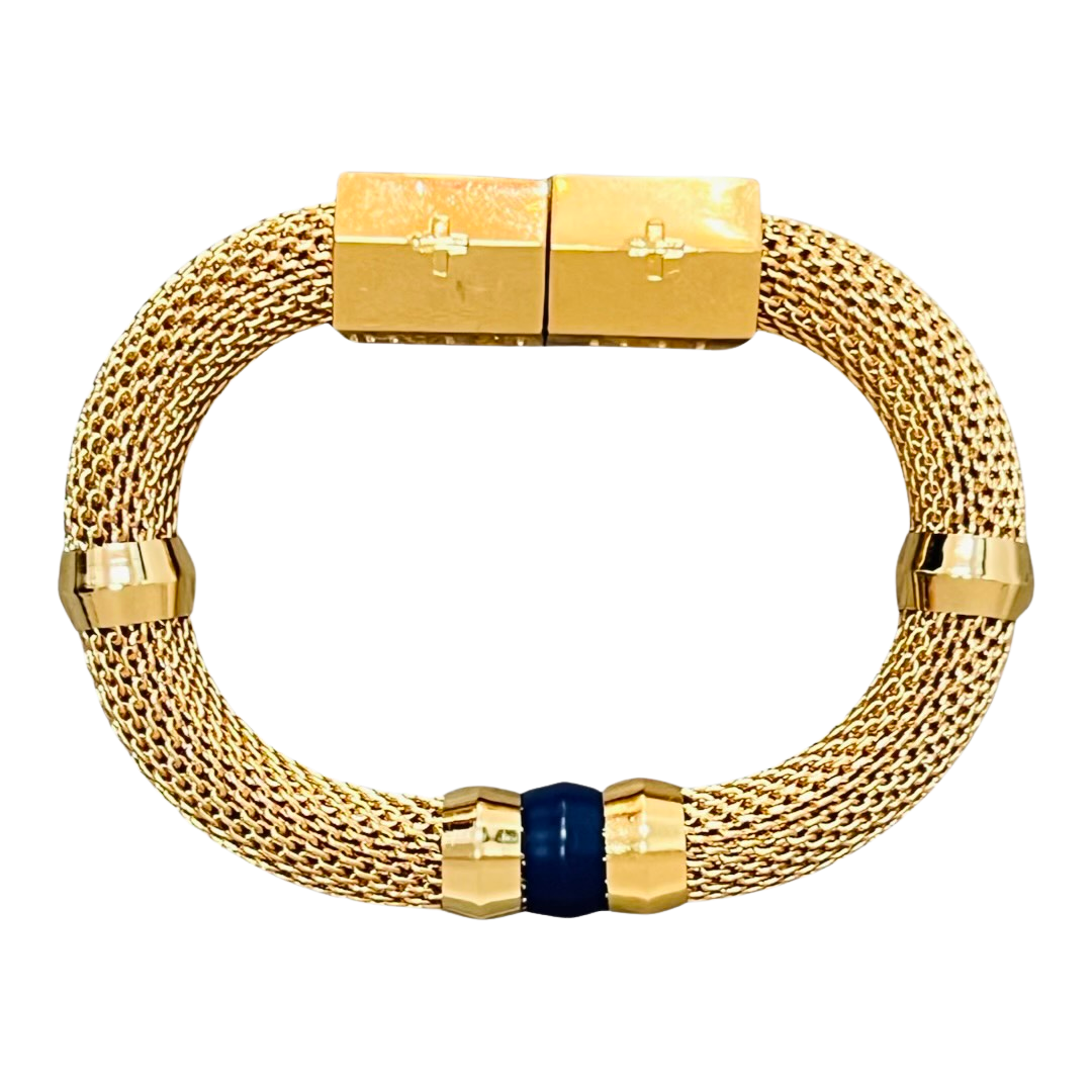 Holst and Lee Mesh Candy Bracelet HMESBRAC14-Navy