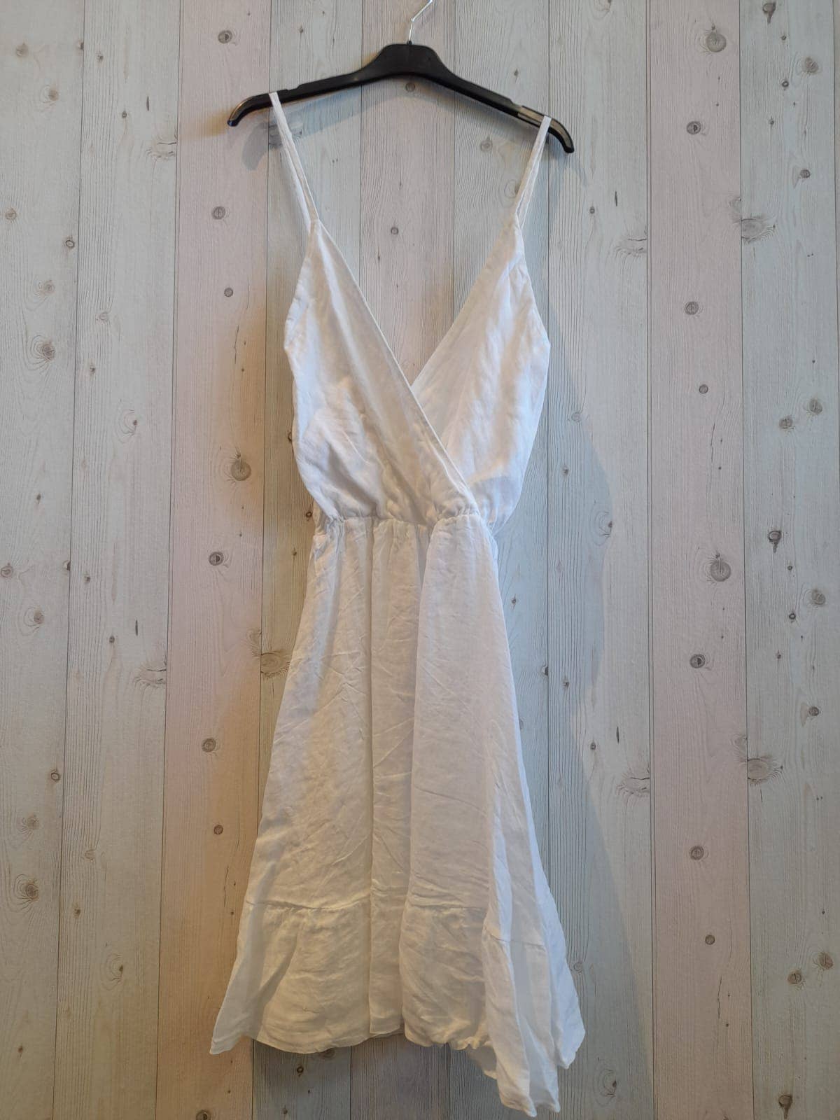 European Linen Collection V Neck Dress 13453