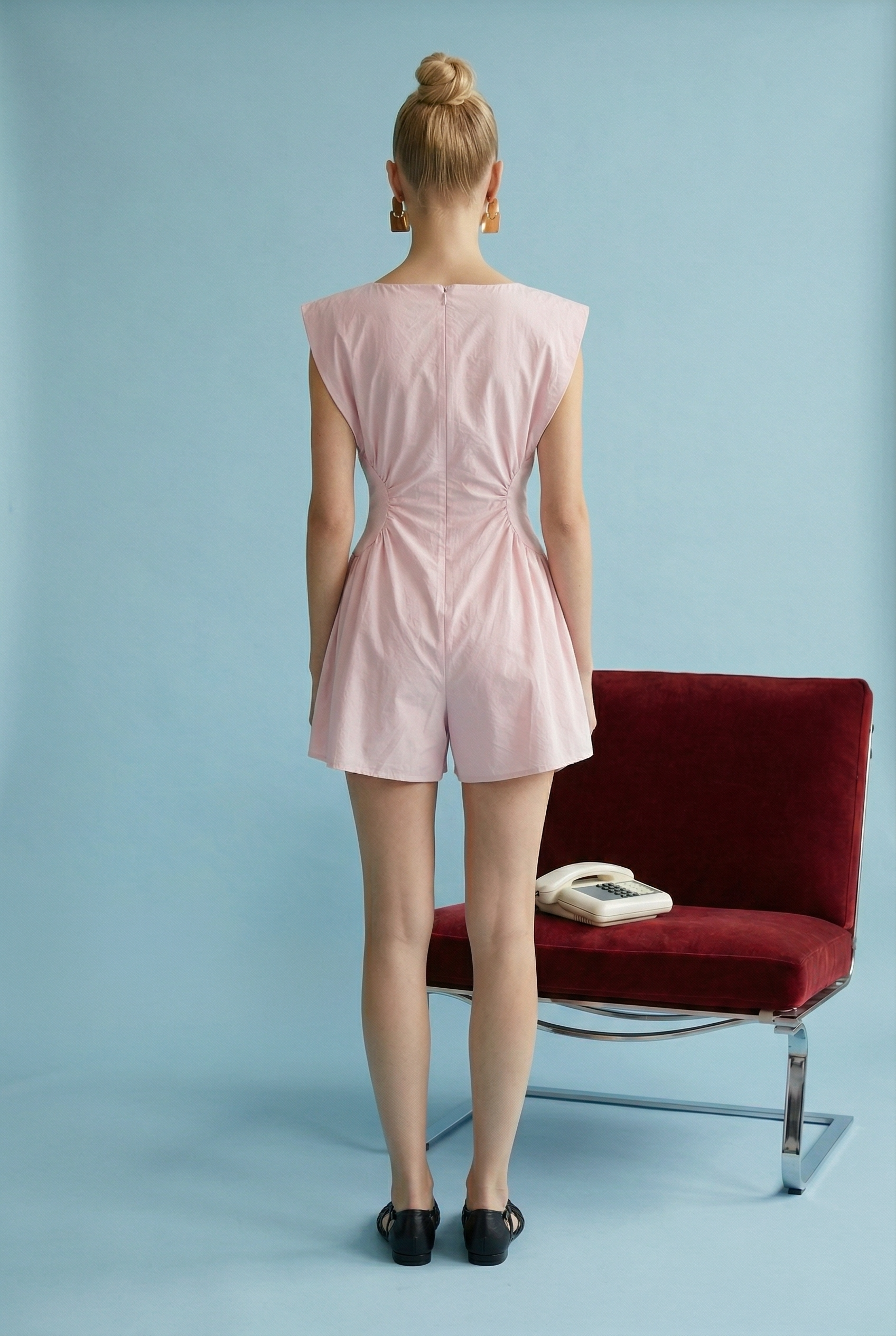 Heyson Structured Sleeveless Mini Romper JOR1017