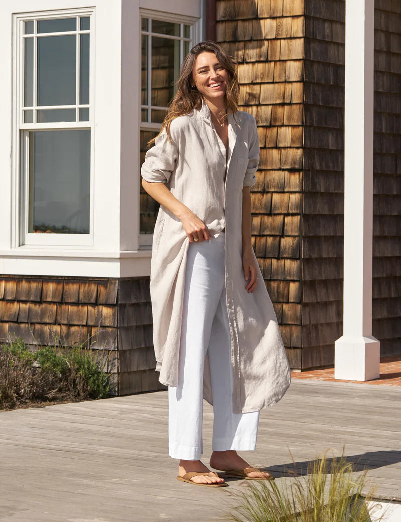 Frank & Eileen Megan One Size Maxi Shirtdress
