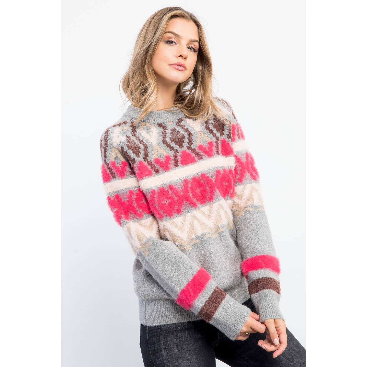 THML Mohair Knit Sweater