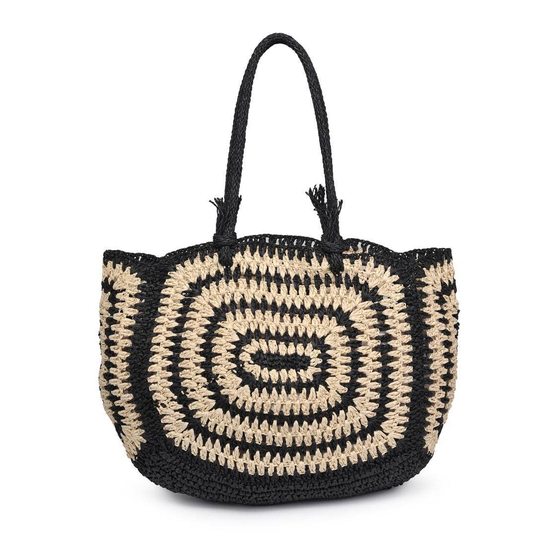 Moda Lux Isla Straw Beach Tote