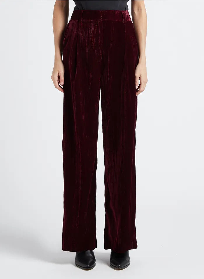 SUNCOO Pantalon Jazz Velvet Trouser