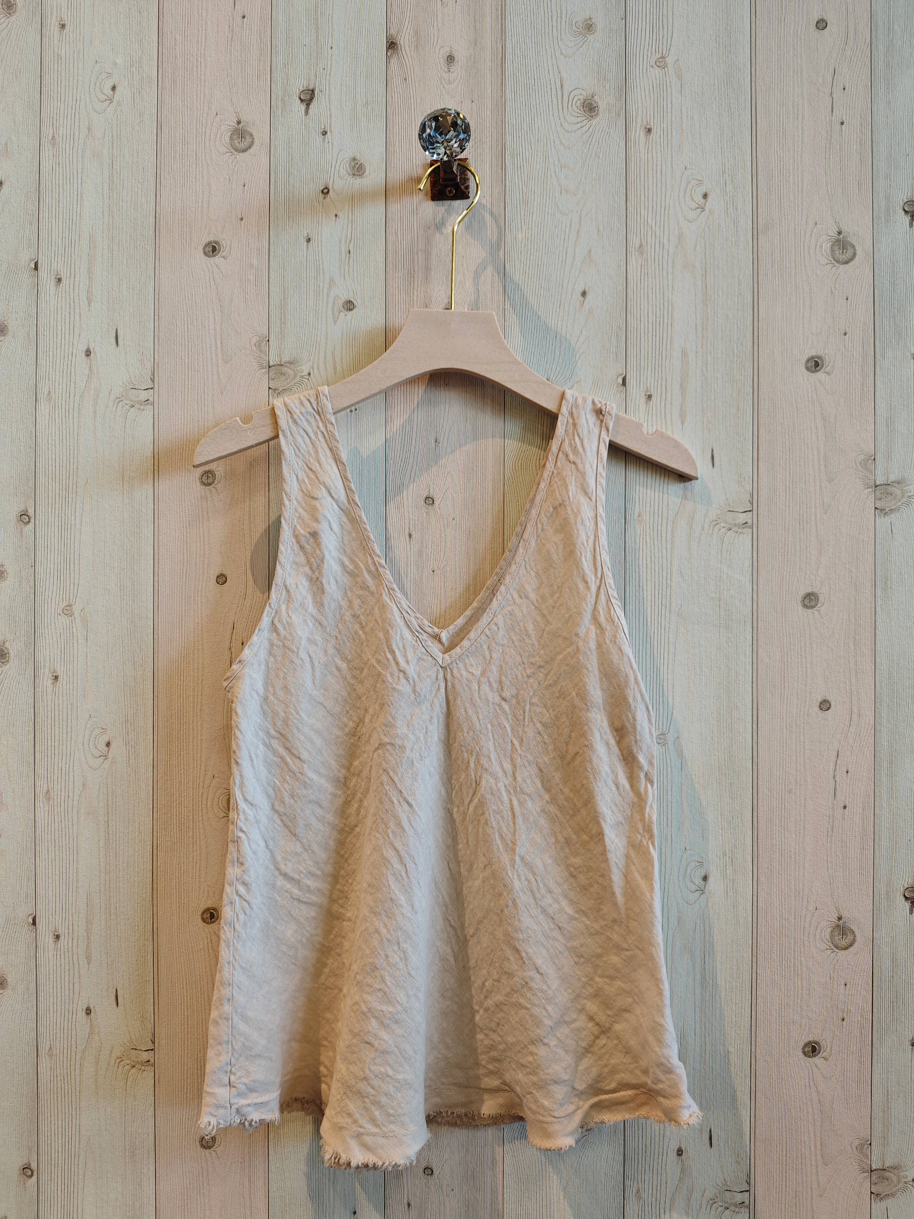 European Linen Tank Top 21591