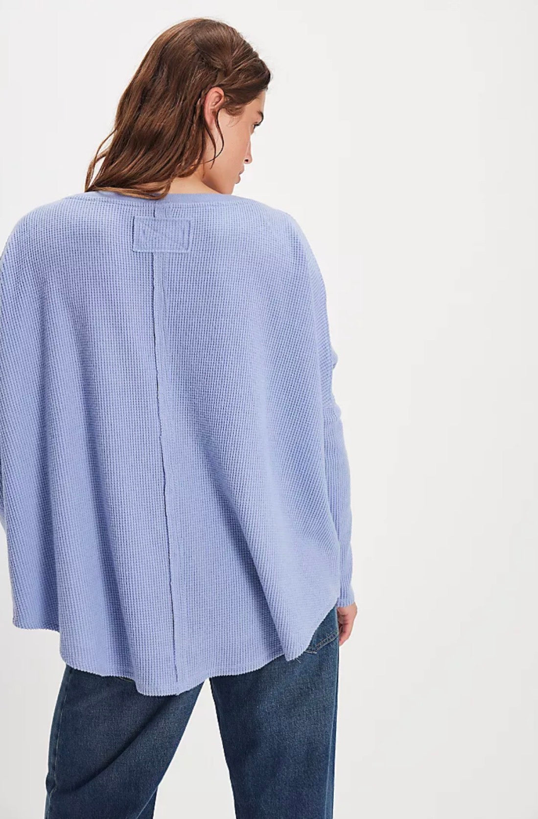 Free People Latte Blues Solid Thermal