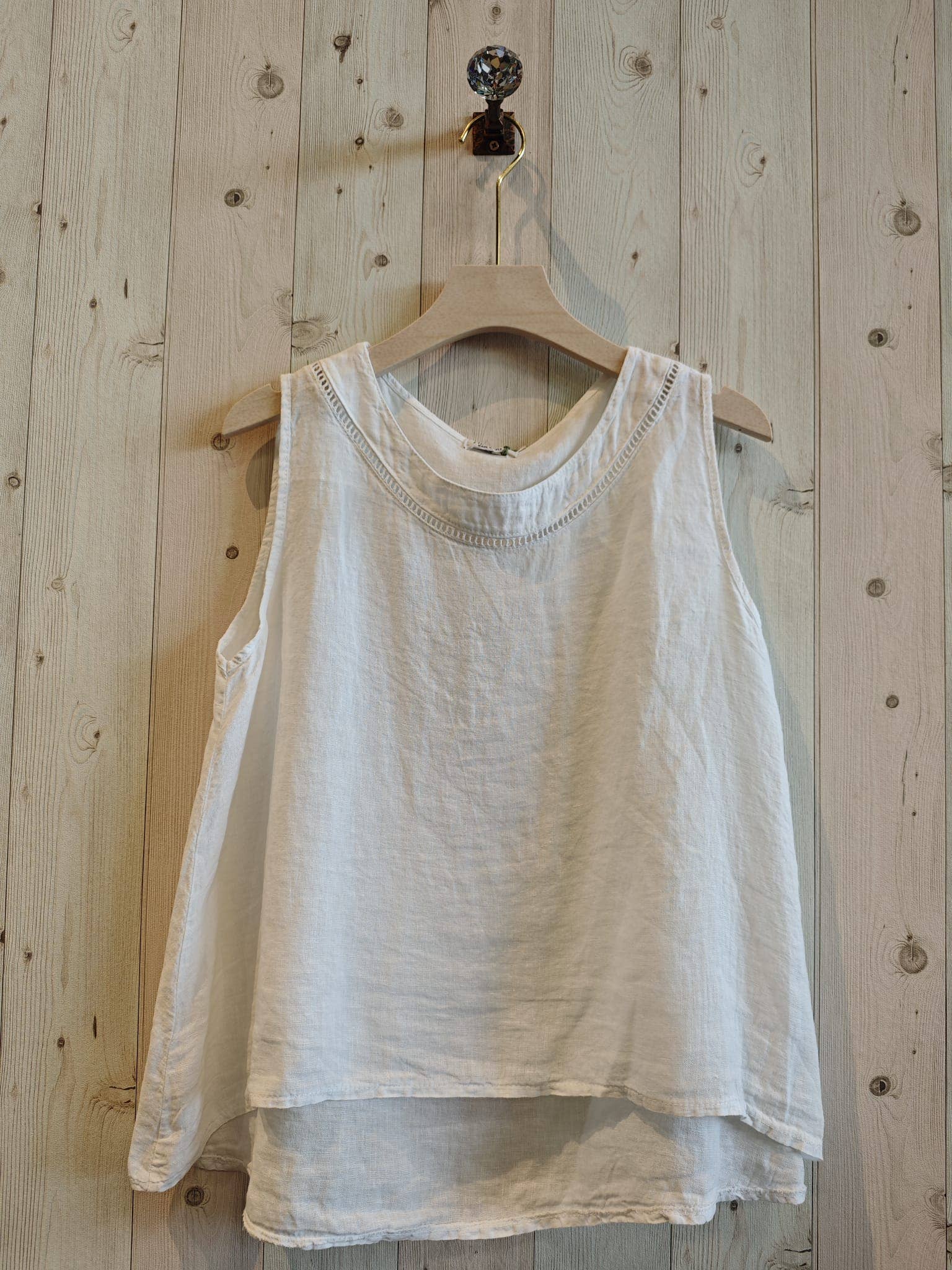 European Linen Tank Top 17620